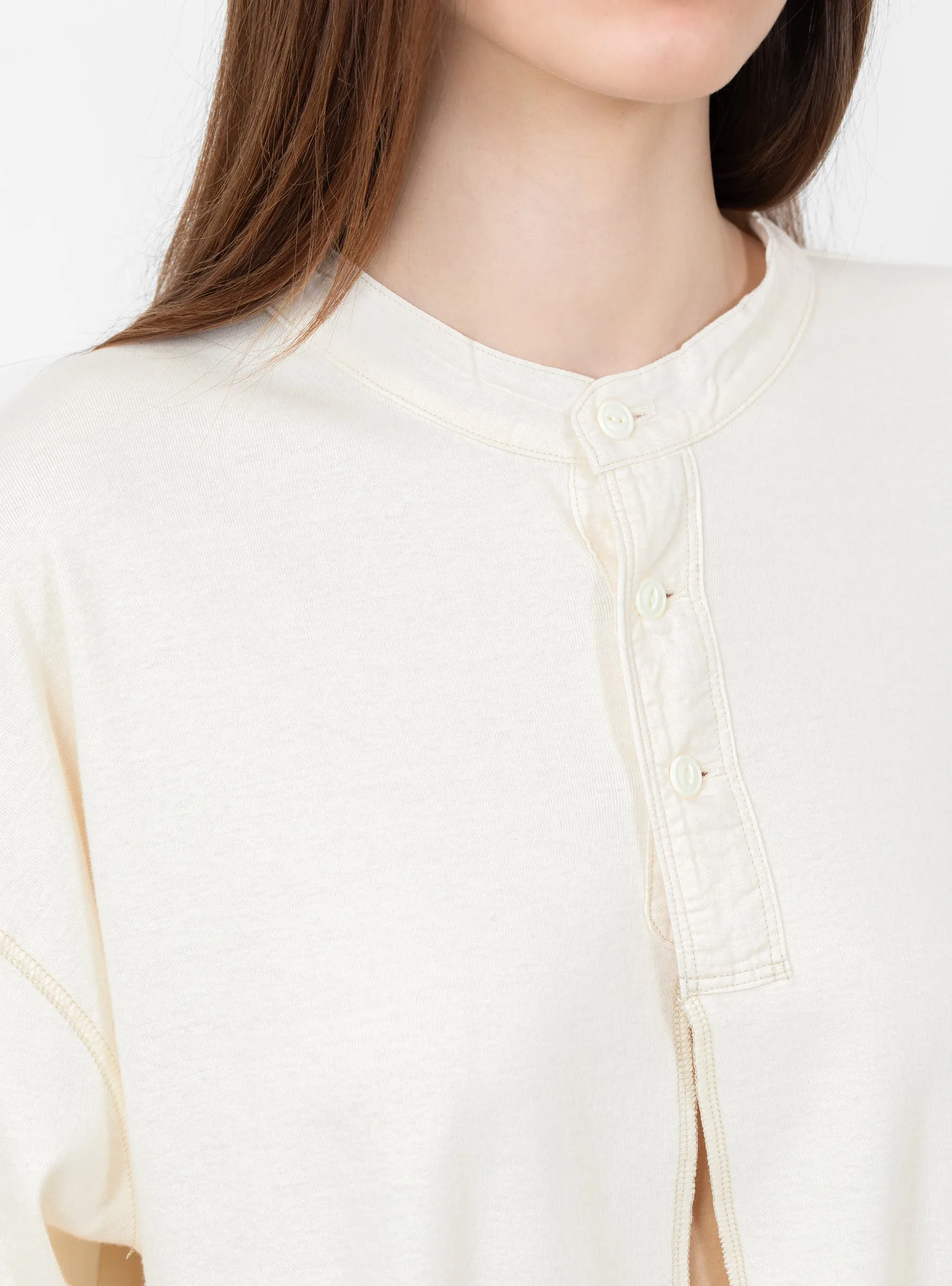 Short High Neck Cardigan Ivory sold by Garbstore product image thumbnail 4