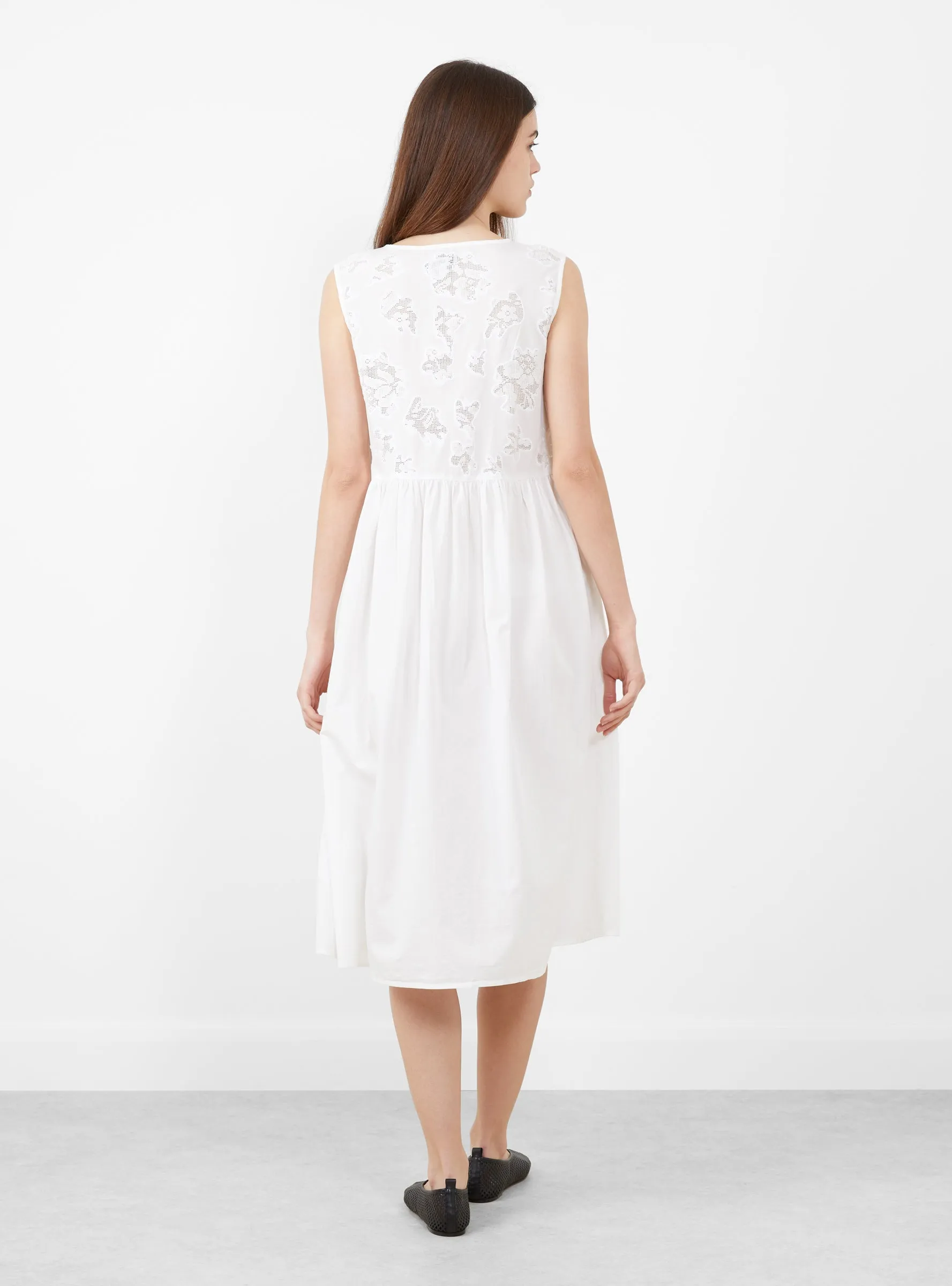 Dora Dress White sold by Garbstore product image thumbnail 3