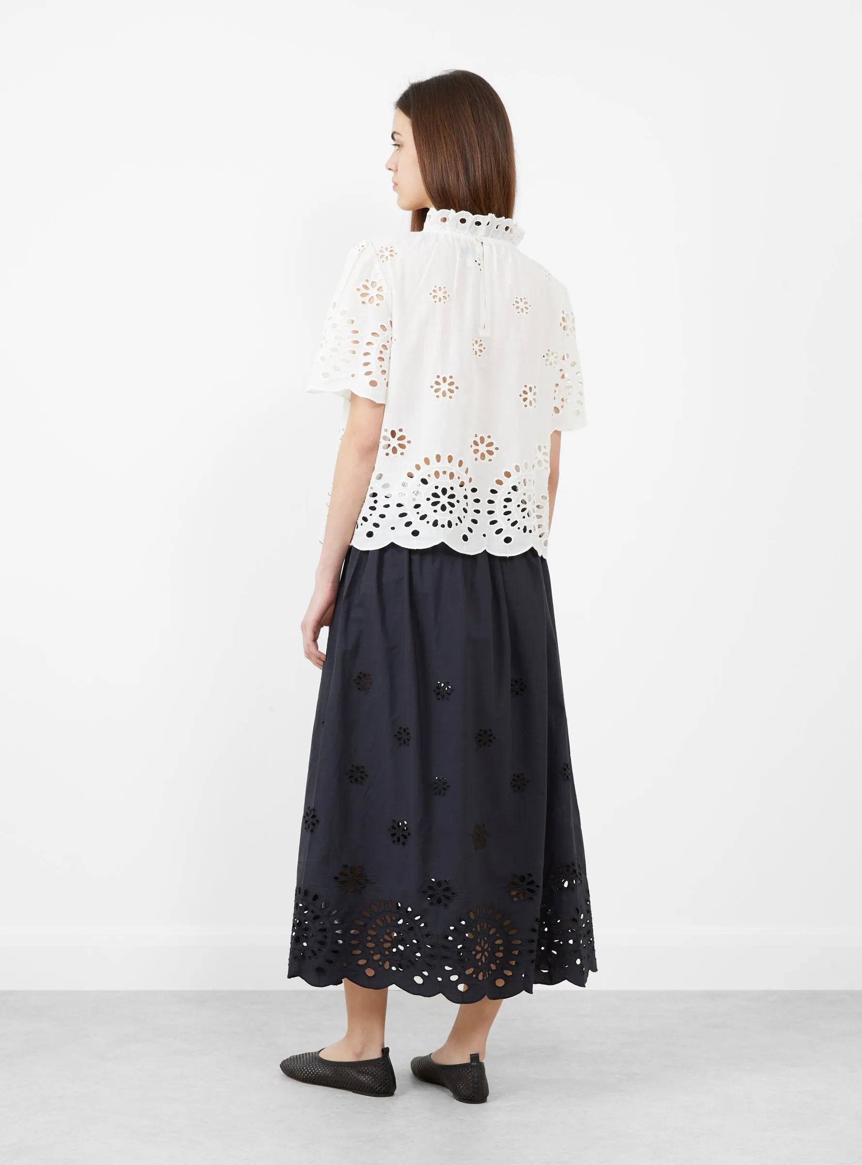 Darlene Blouse White sold by Garbstore product image thumbnail 4