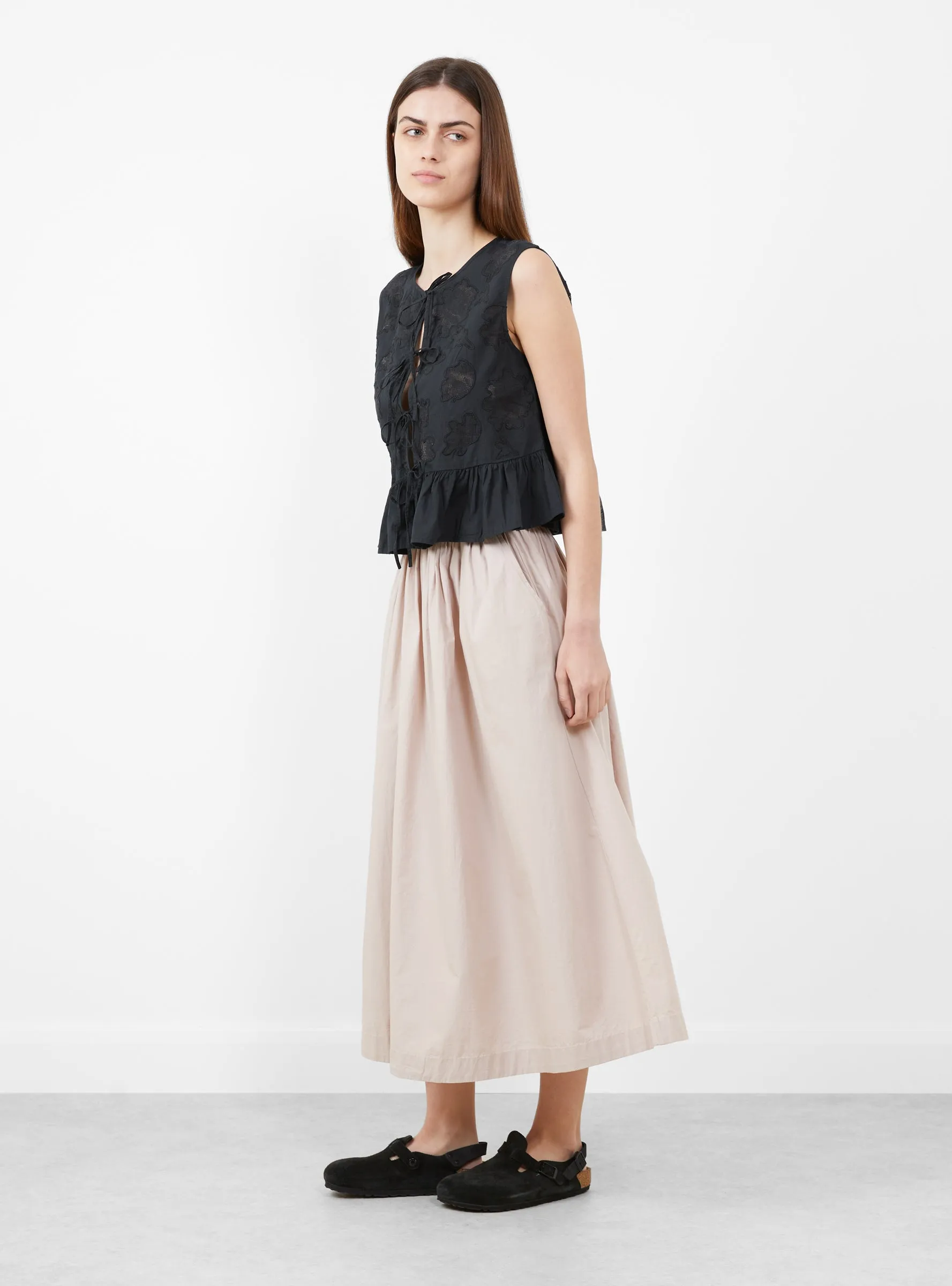 Dotty Embroidered Blouse Black sold by Garbstore product image thumbnail 3