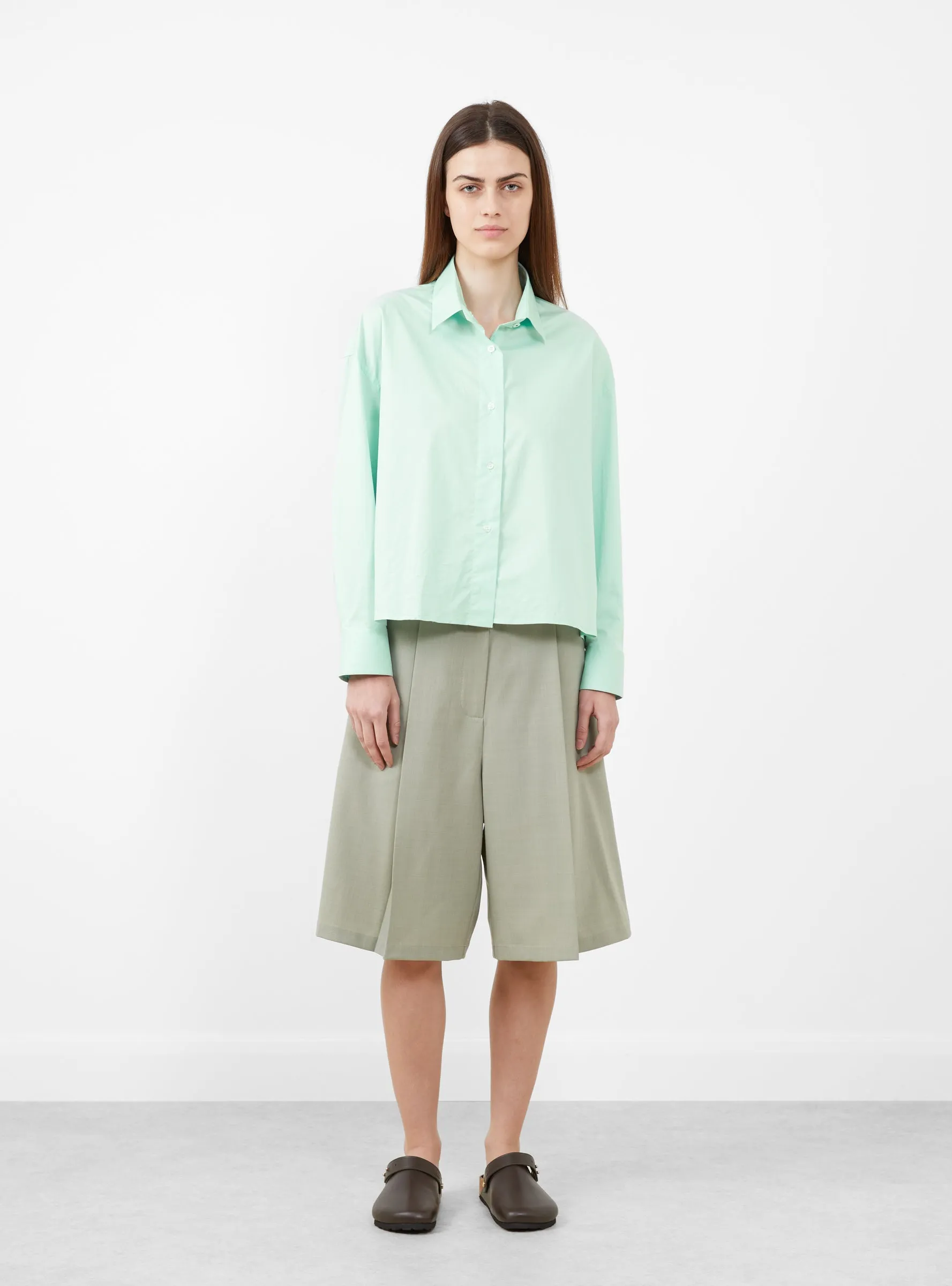 Classic Shirt Brook Green sold by Garbstore