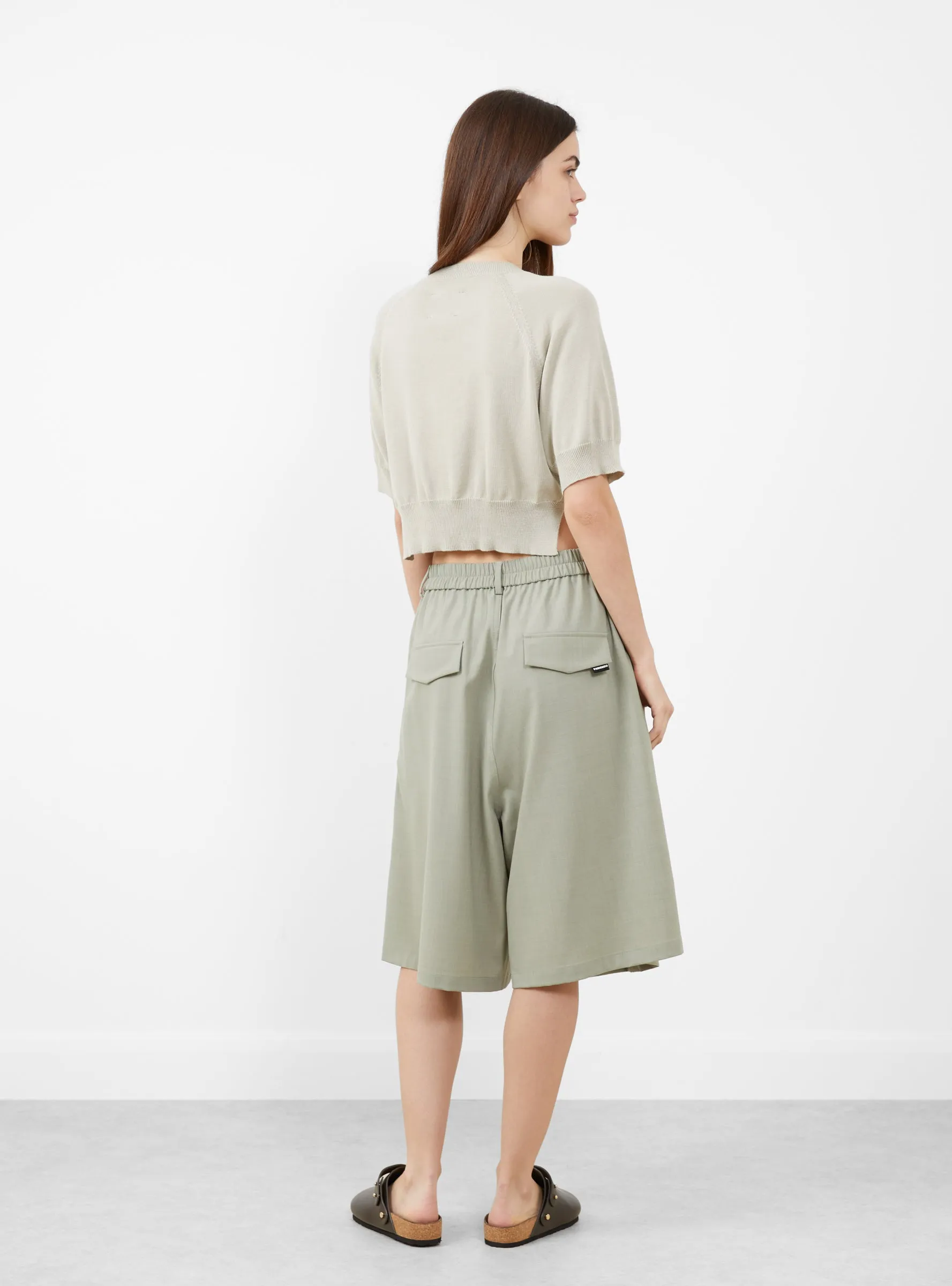 Organic Cotton Cut Out Top Pearl Grey sold by Garbstore product image thumbnail 2