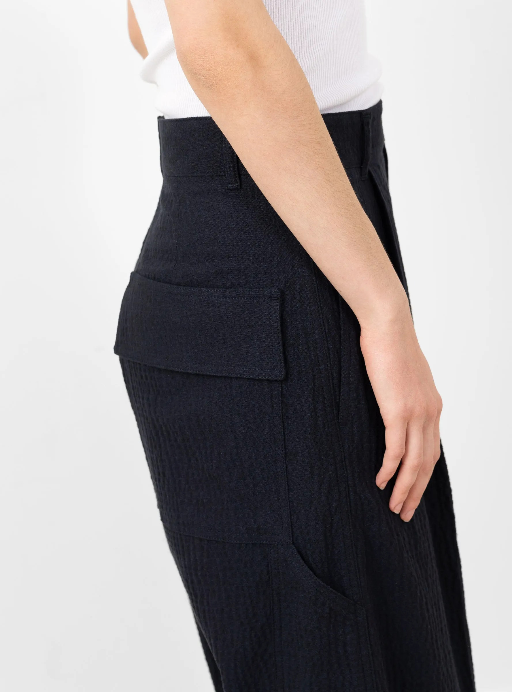 U Ambassador Sahara Cotton Pants Inkt sold by Garbstore product image thumbnail 4