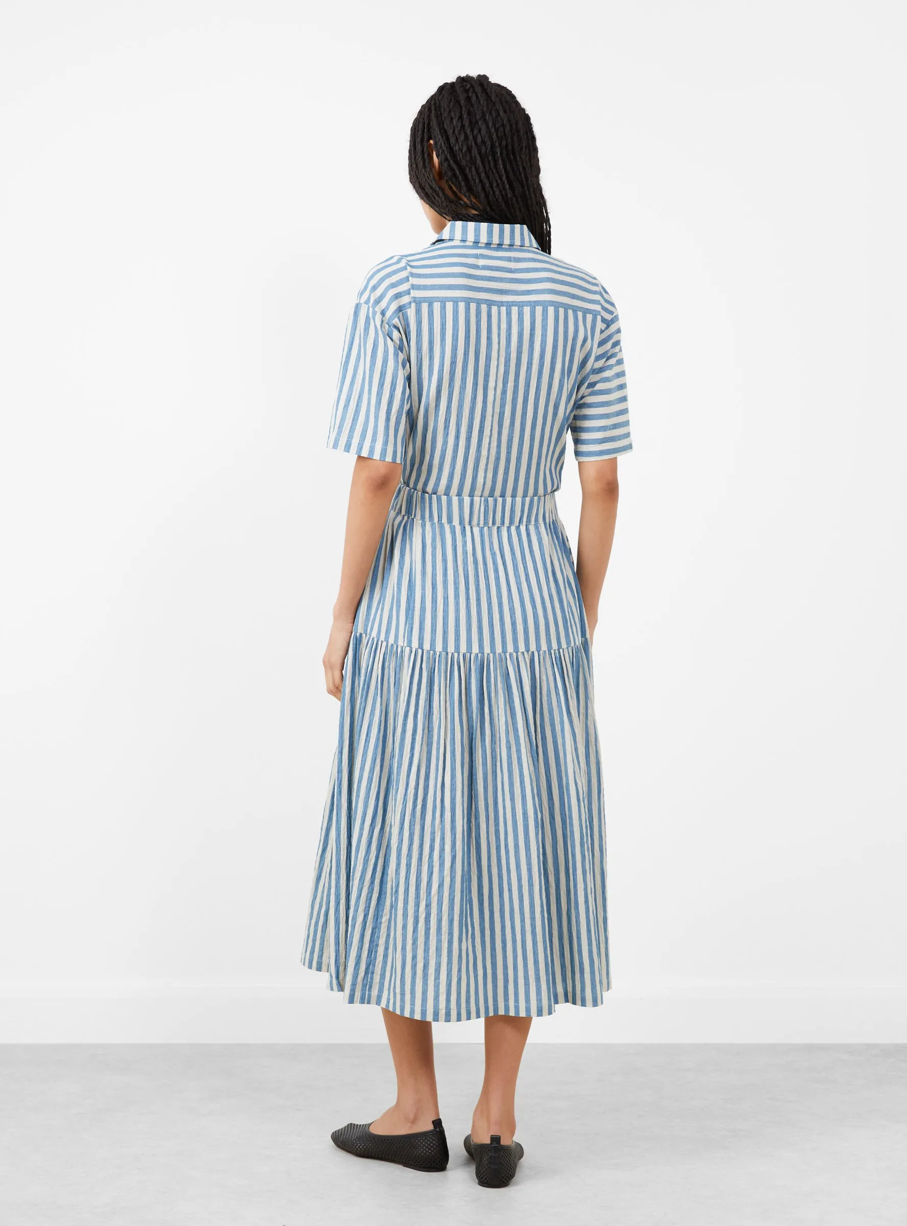 Dizzy Skirt Blue Stripe sold by Garbstore product image thumbnail 3