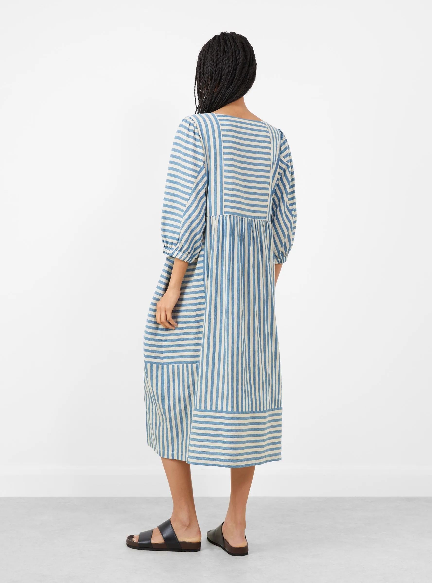 Betsy Dress Blue Stripe sold by Garbstore product image thumbnail 3