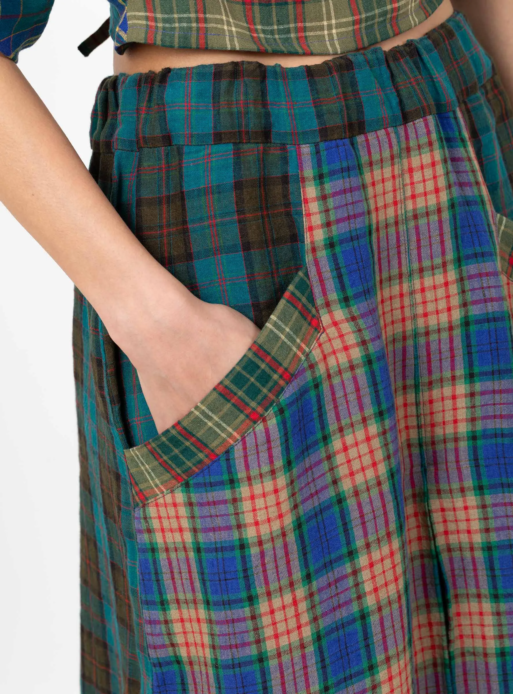 Tent Pantskirt Checkered Mix sold by Garbstore product image thumbnail 5