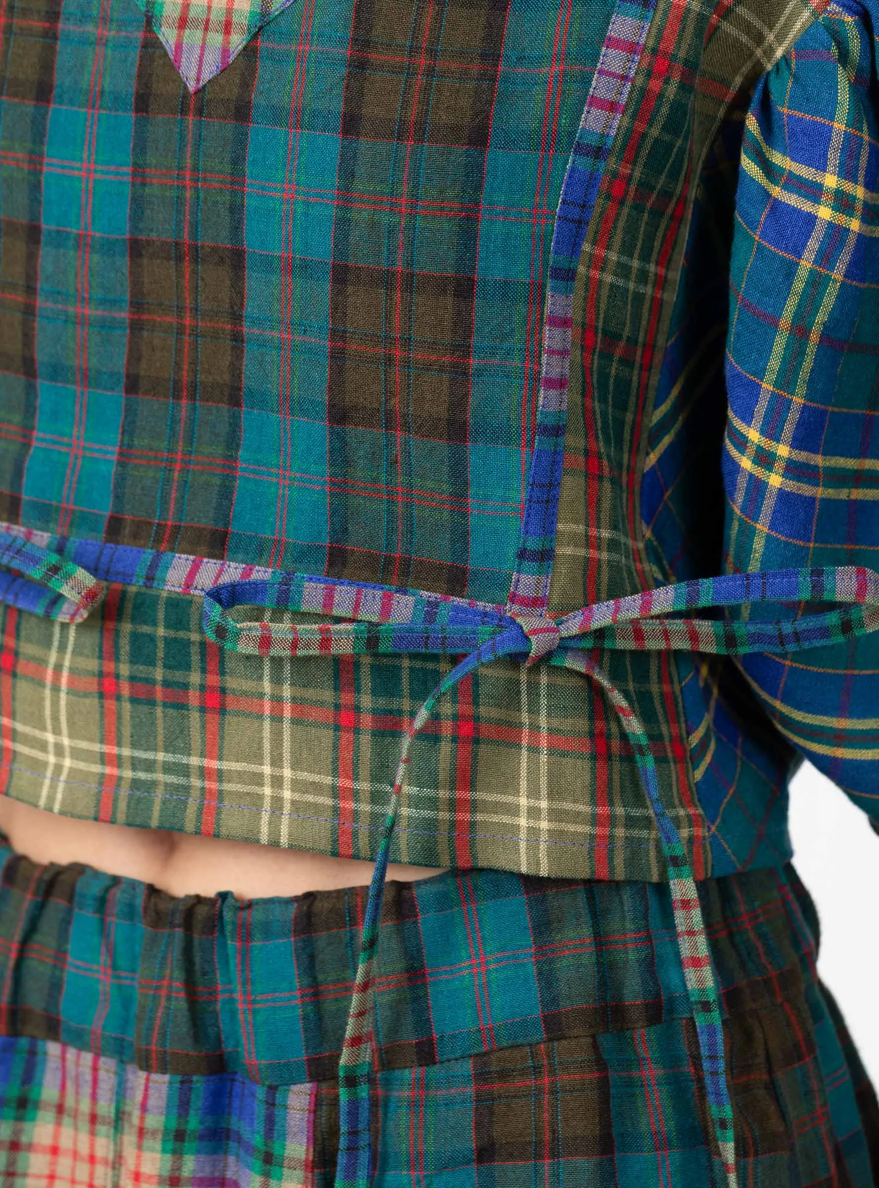 Folk Top Checkered Mix sold by Garbstore product image thumbnail 2