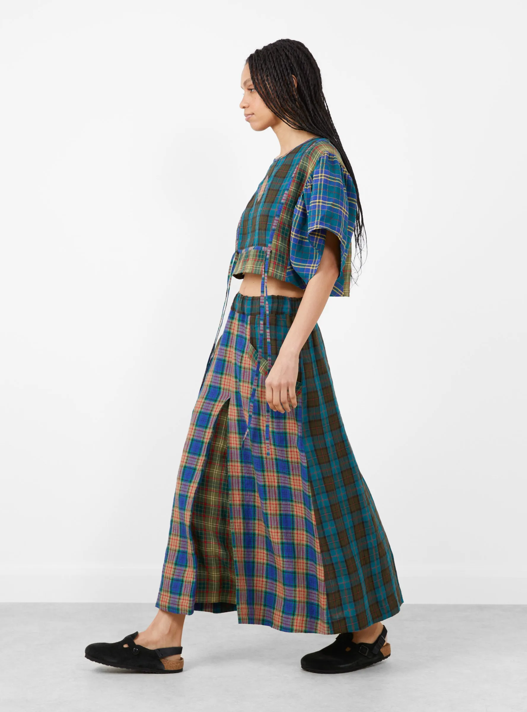 Folk Top Checkered Mix sold by Garbstore product image thumbnail 3