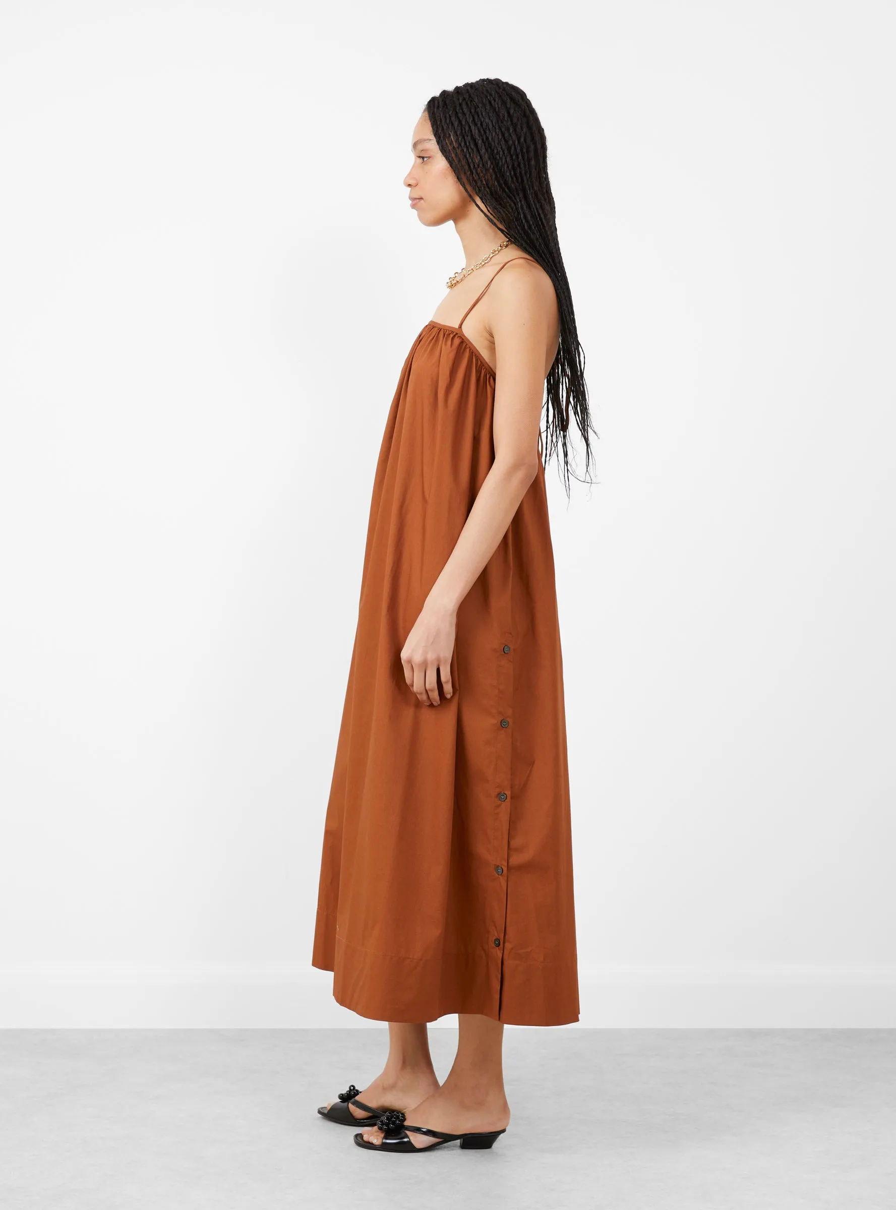 Arielle Dress Terre Battue sold by Garbstore product image thumbnail 2