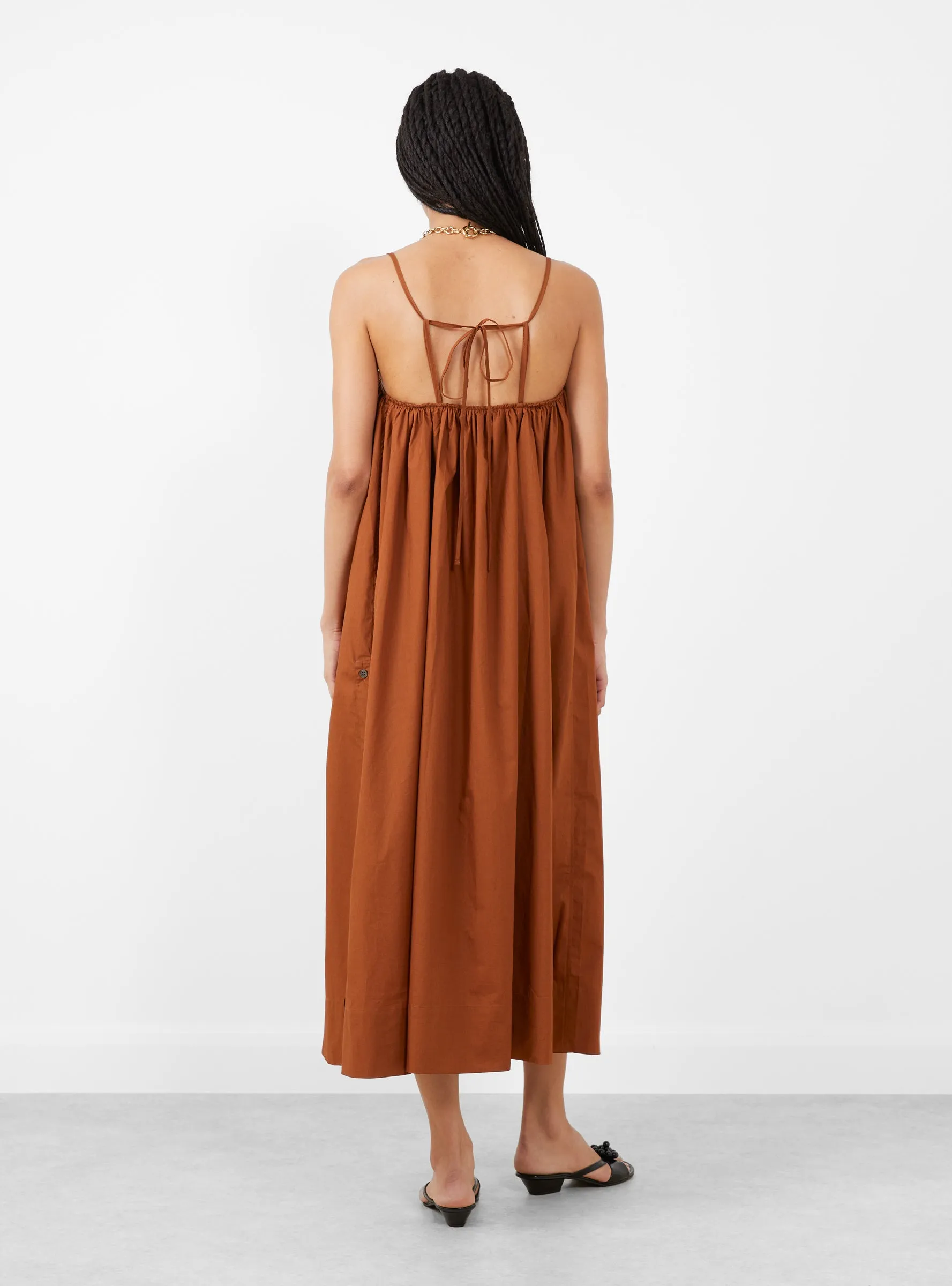 Arielle Dress Terre Battue sold by Garbstore product image thumbnail 3