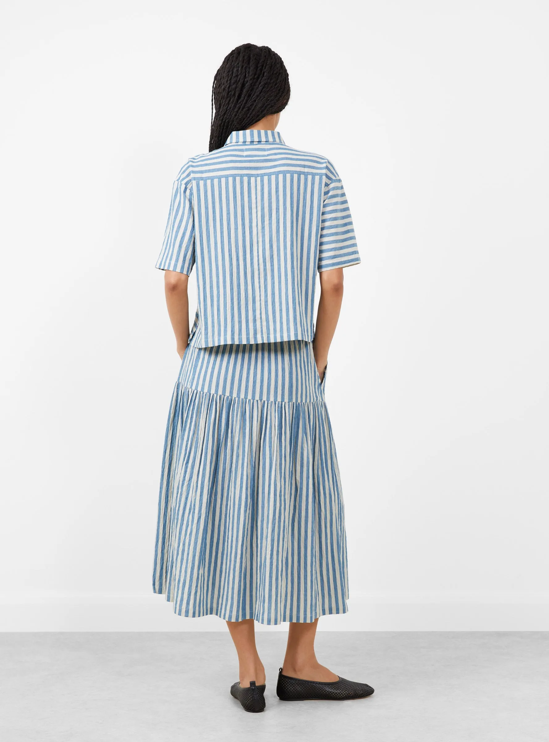 Stella Shirt Blue Stripe sold by Garbstore product image thumbnail 3