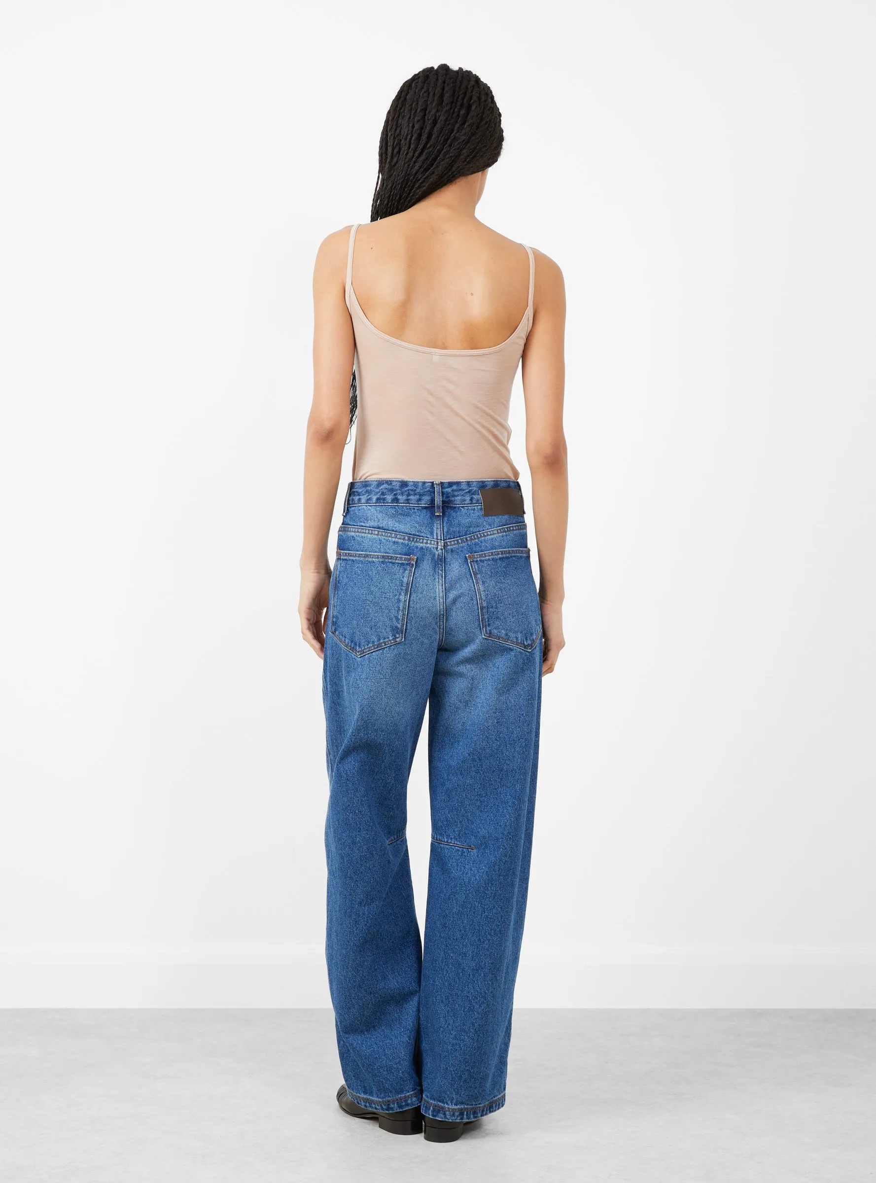 Eliott Trouser Bleu sold by Garbstore product image thumbnail 4