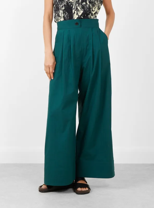 Coxsone Pant Dark Juniper made by Rachel Comey