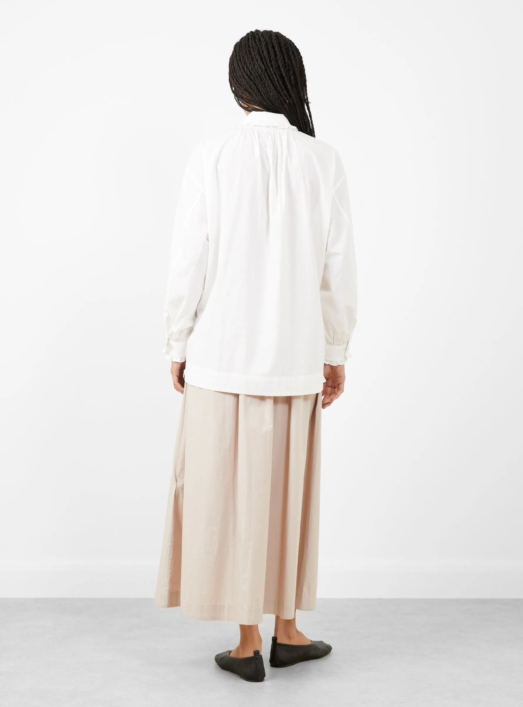 Poppy Blouse White sold by Garbstore product image thumbnail 3