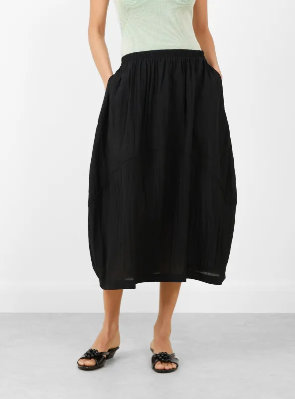 Frown Skirt Black sold by Garbstore