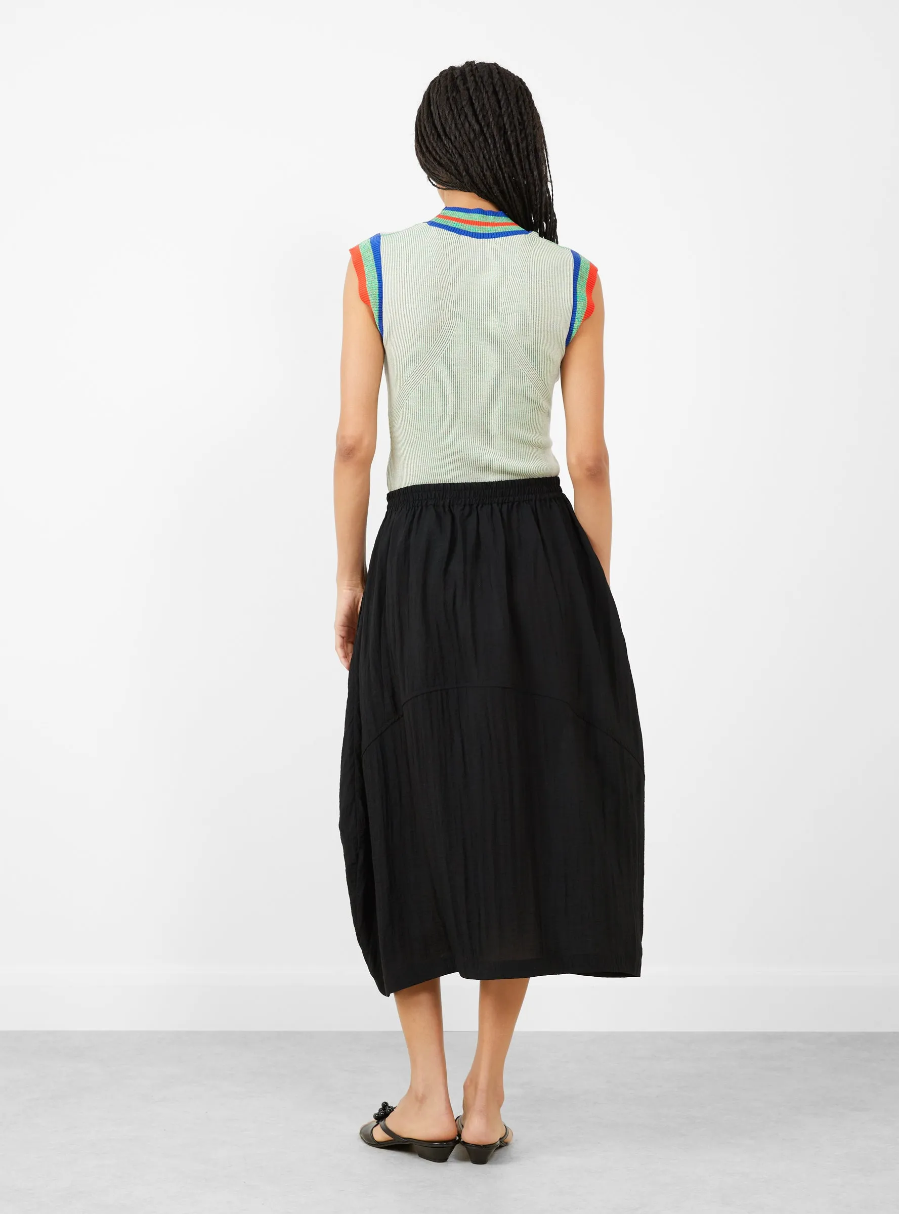 Frown Skirt Black sold by Garbstore product image thumbnail 4