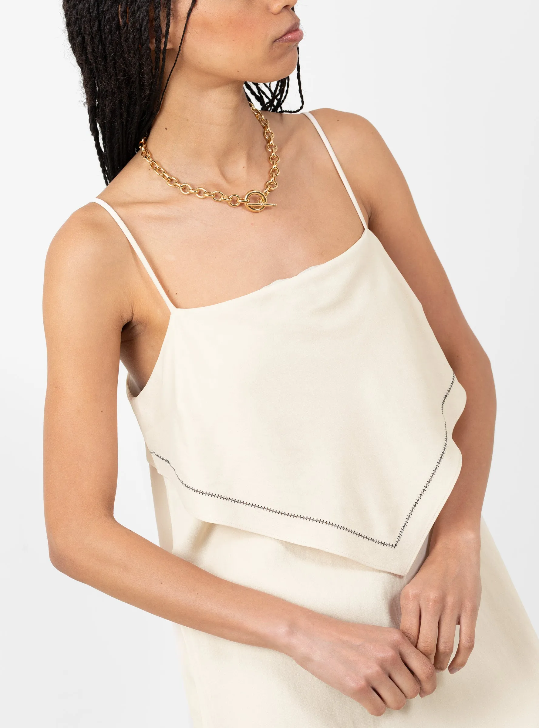 Ebery Dress Ivory sold by Garbstore product image thumbnail 4