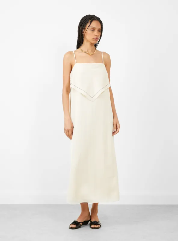 Ebery Dress Ivory made by Rachel Comey