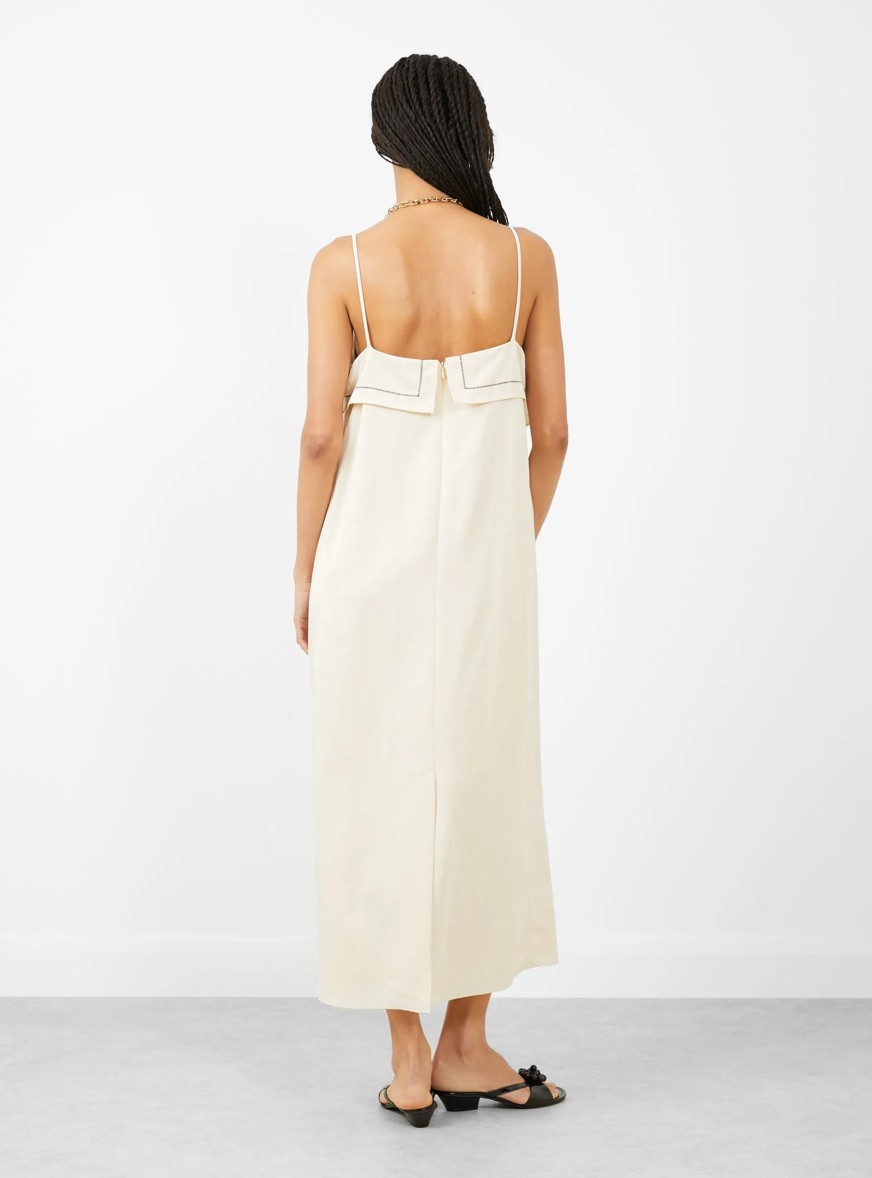Ebery Dress Ivory sold by Garbstore product image thumbnail 3