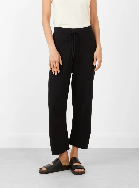 Capri Pants Black sold by Garbstore