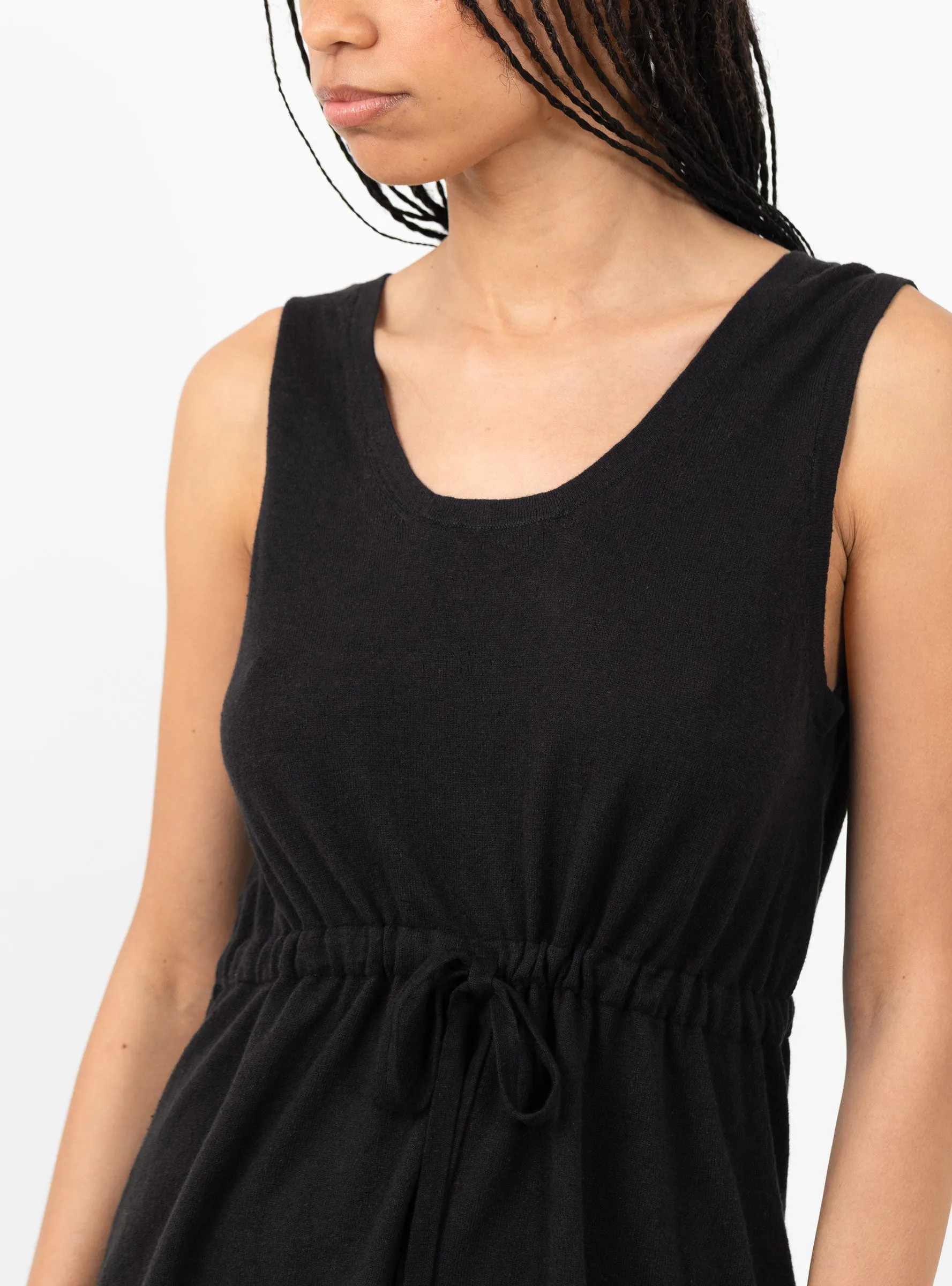 Laced Tank Top Black sold by Garbstore product image thumbnail 2
