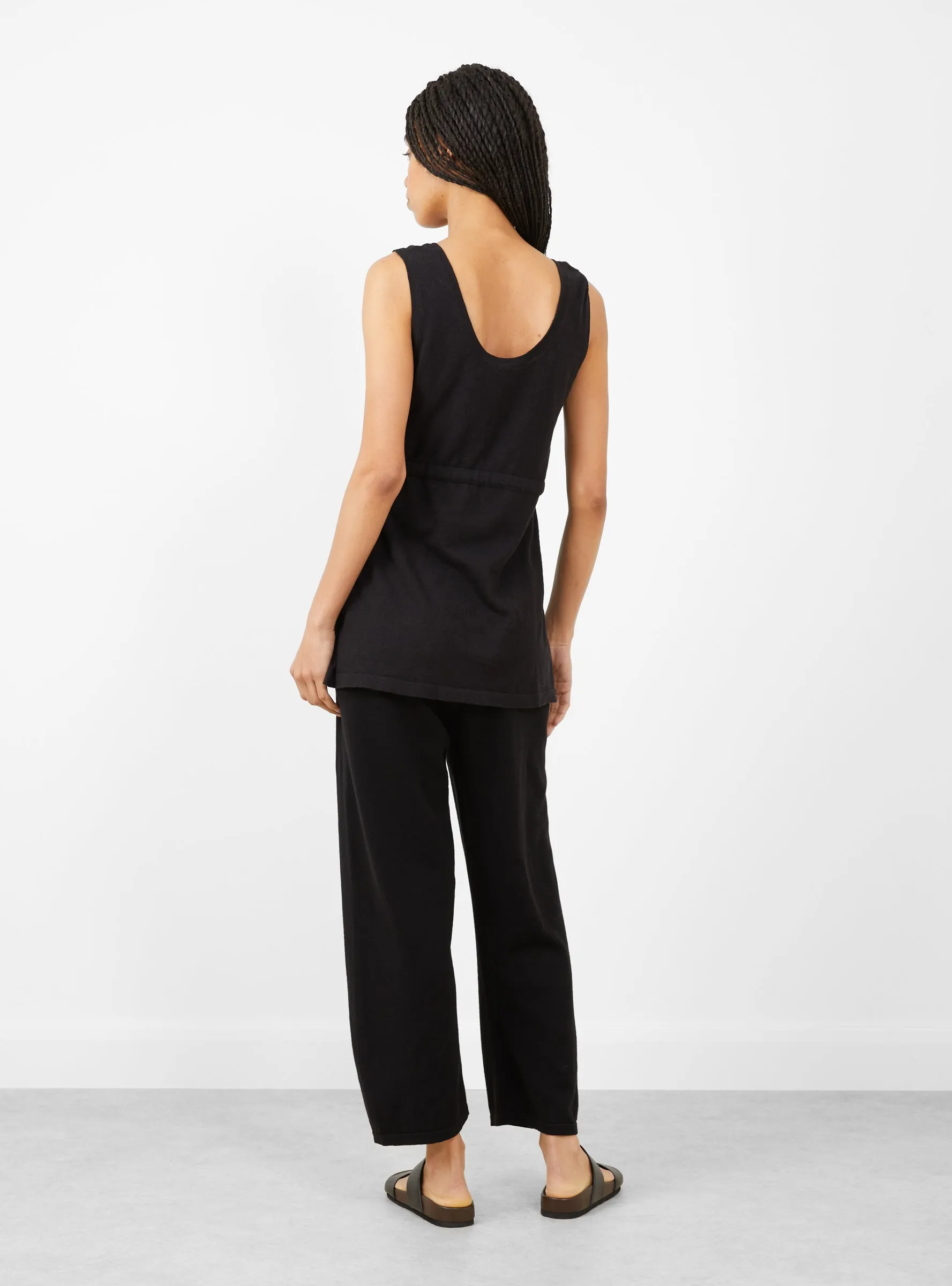 Laced Tank Top Black sold by Garbstore product image thumbnail 4