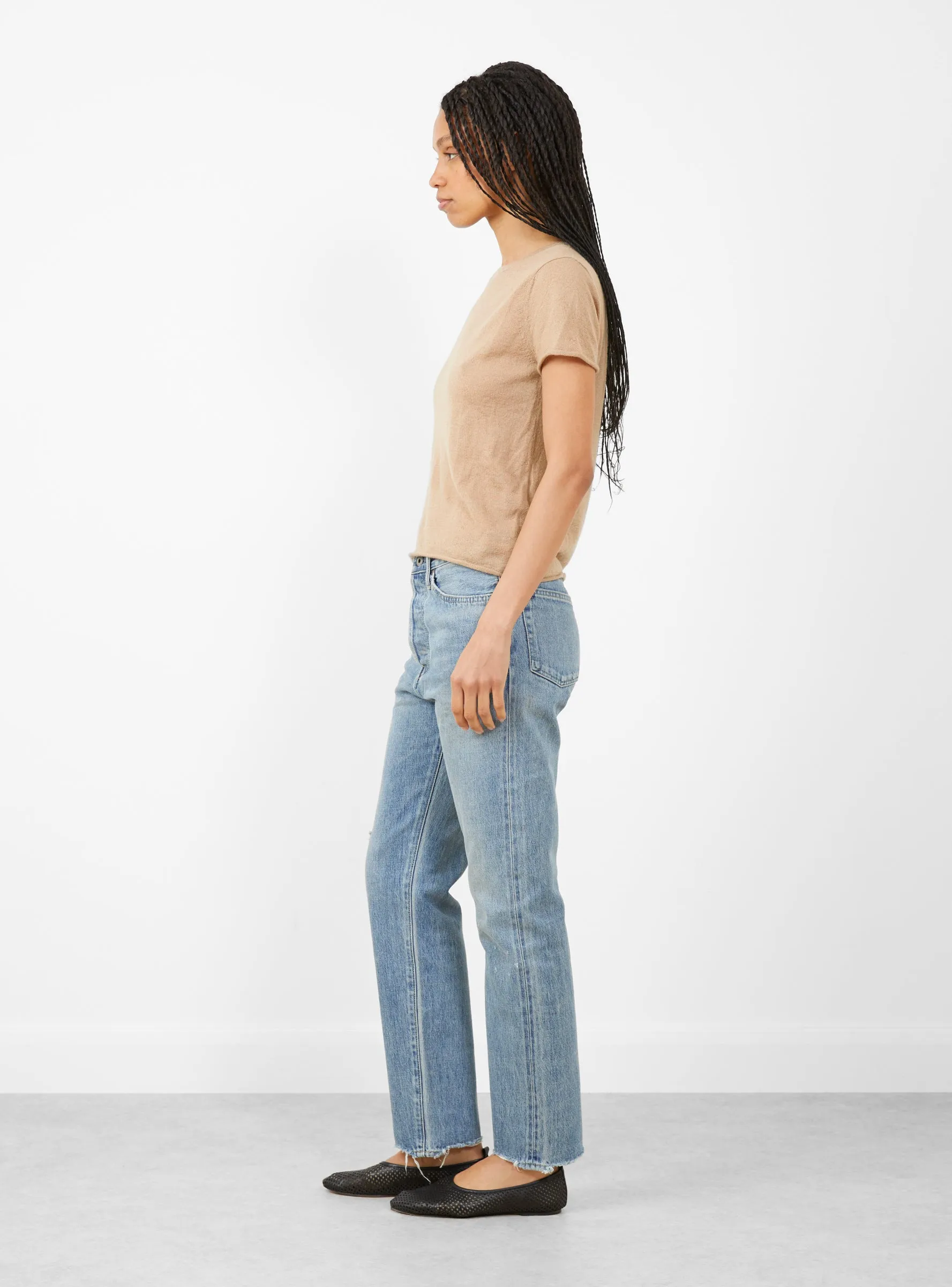 Selvedge Denim Narrow Tapered Cut Very Light sold by Garbstore product image thumbnail 3