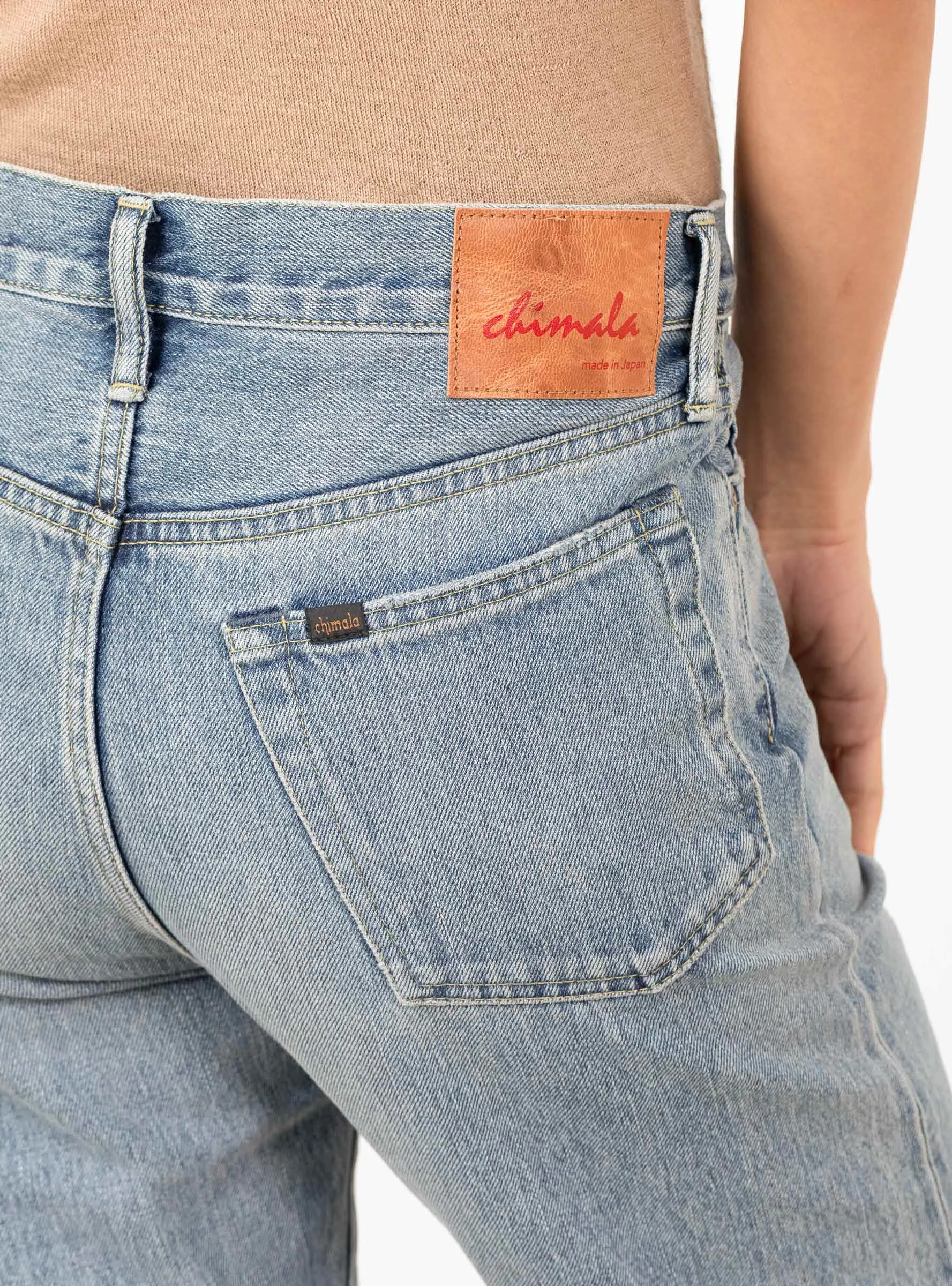 Selvedge Denim Narrow Tapered Cut Very Light sold by Garbstore product image thumbnail 5