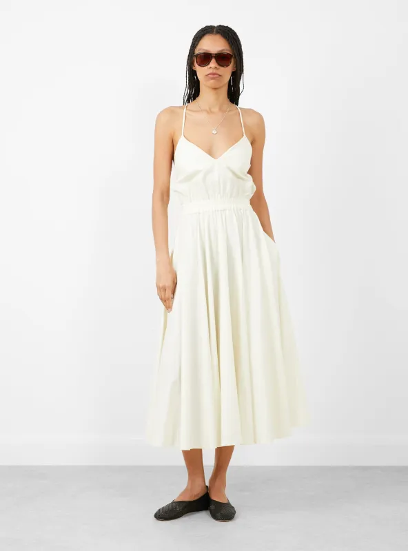 Tie Back Dress Papyrus made by Garbstore