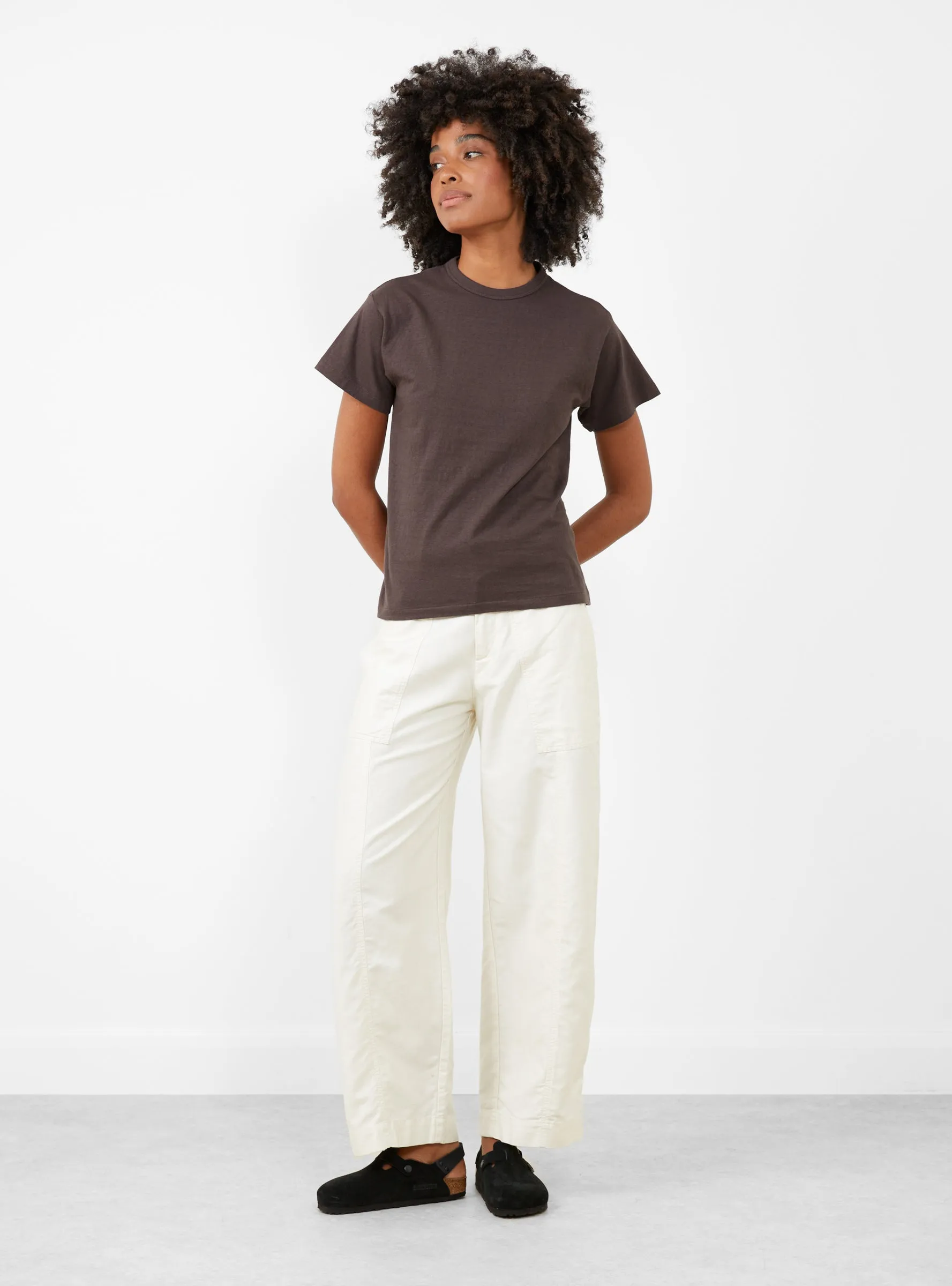 Na'Maka Oh Shortsleeve T-Shirt Raisin sold by Garbstore