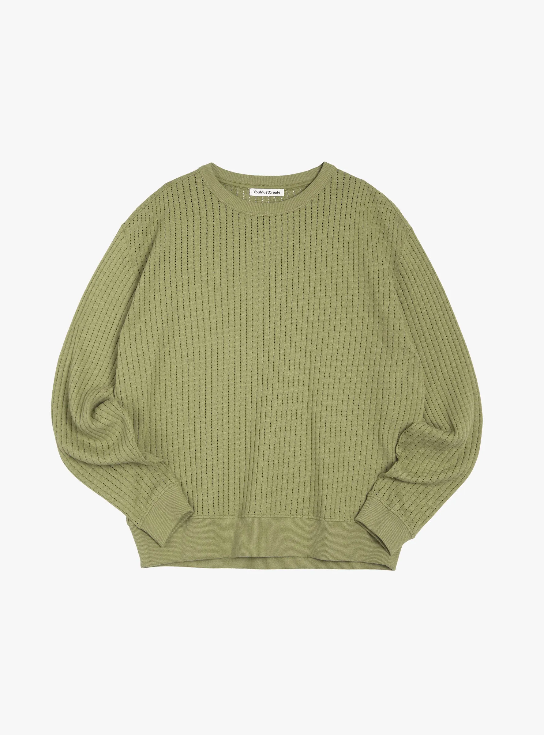 Fauss Sweatshirt Green sold by Garbstore