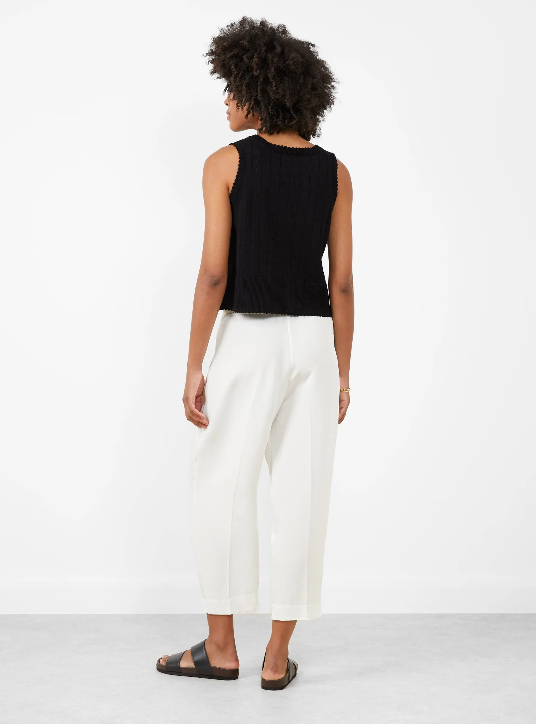 Relaxed Lean Trouser Off White sold by Garbstore product image thumbnail 4