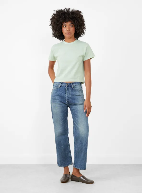 Hi'Aka Pigment Dye Shortsleeve T-Shirt Sea Foam sold by Garbstore