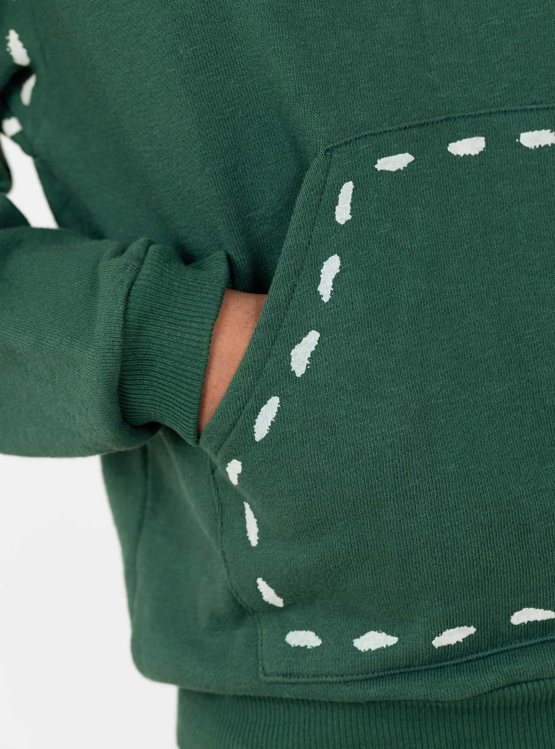 Knit Marionette Hoodie Green sold by Garbstore product image thumbnail 4