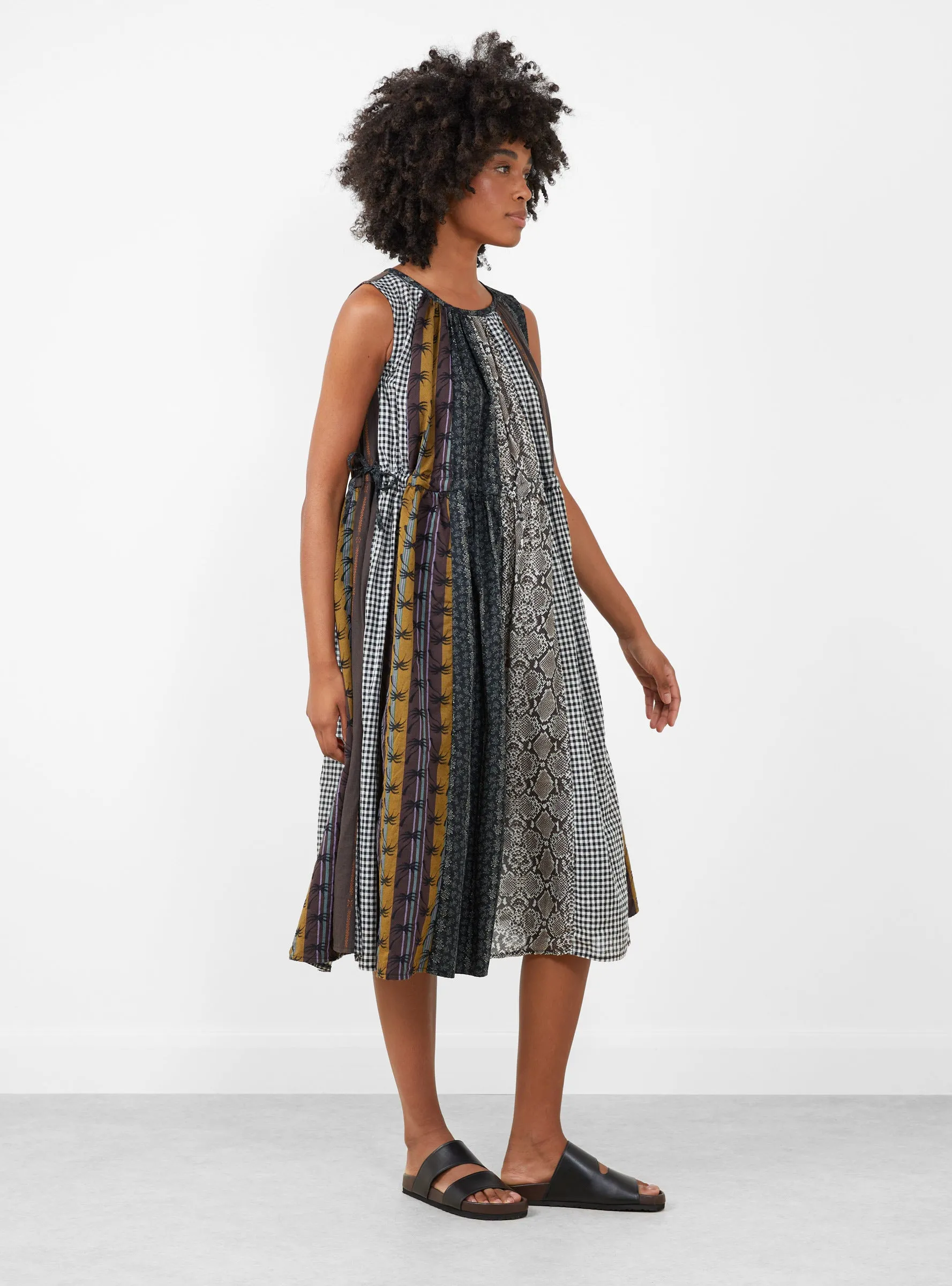 Patchwork KAHLO Dress Black sold by Garbstore product image thumbnail 2