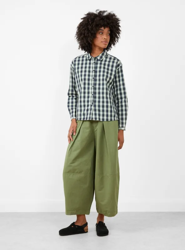 Marianne Long Sleeve Shirt Green sold by Garbstore