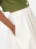 Parachute Skirt Off White sold by Garbstore