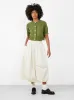 Parachute Skirt Off White sold by Garbstore