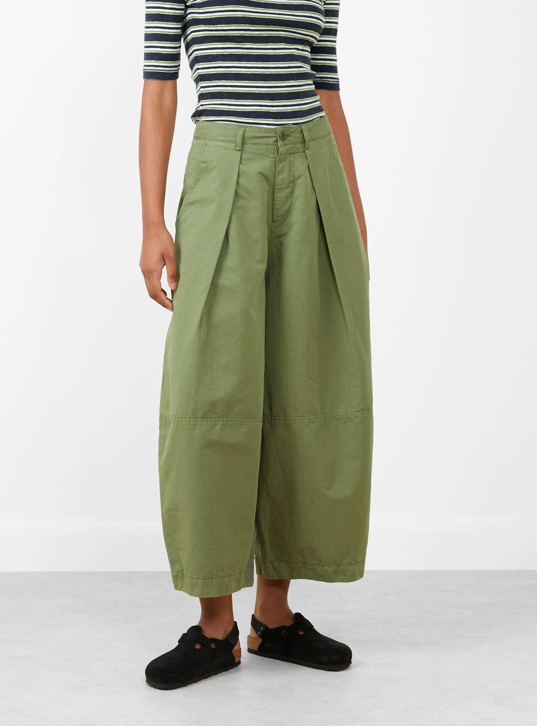 Deadbeat Trouser Green sold by Garbstore