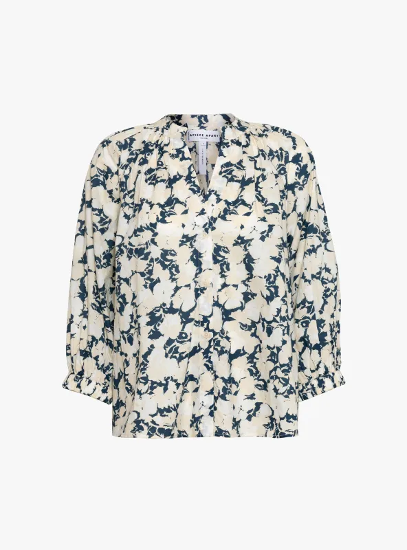 Messina Top Alina Floral Cream made by Apiece Apart