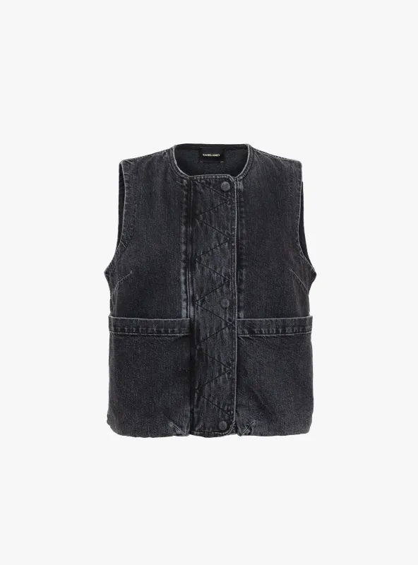 Vestio Top Black made by Rachel Comey