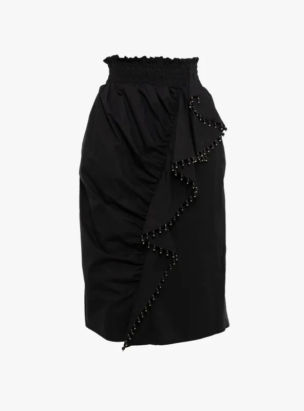 Sparrow Skirt Black sold by Garbstore