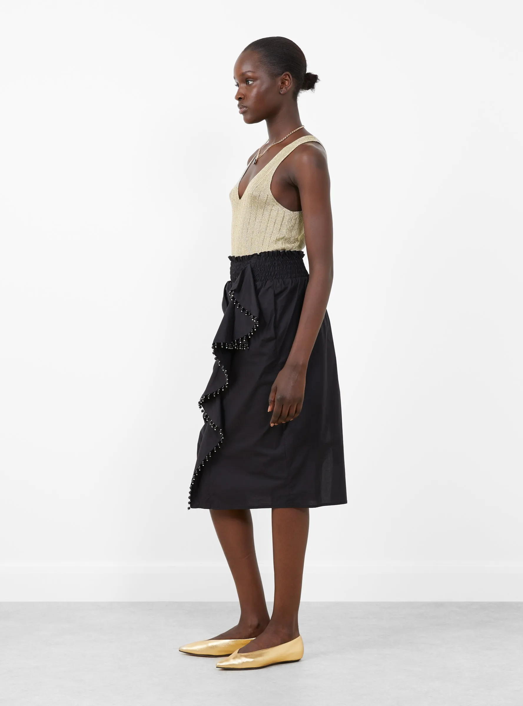 Sparrow Skirt Black sold by Garbstore product image thumbnail 3