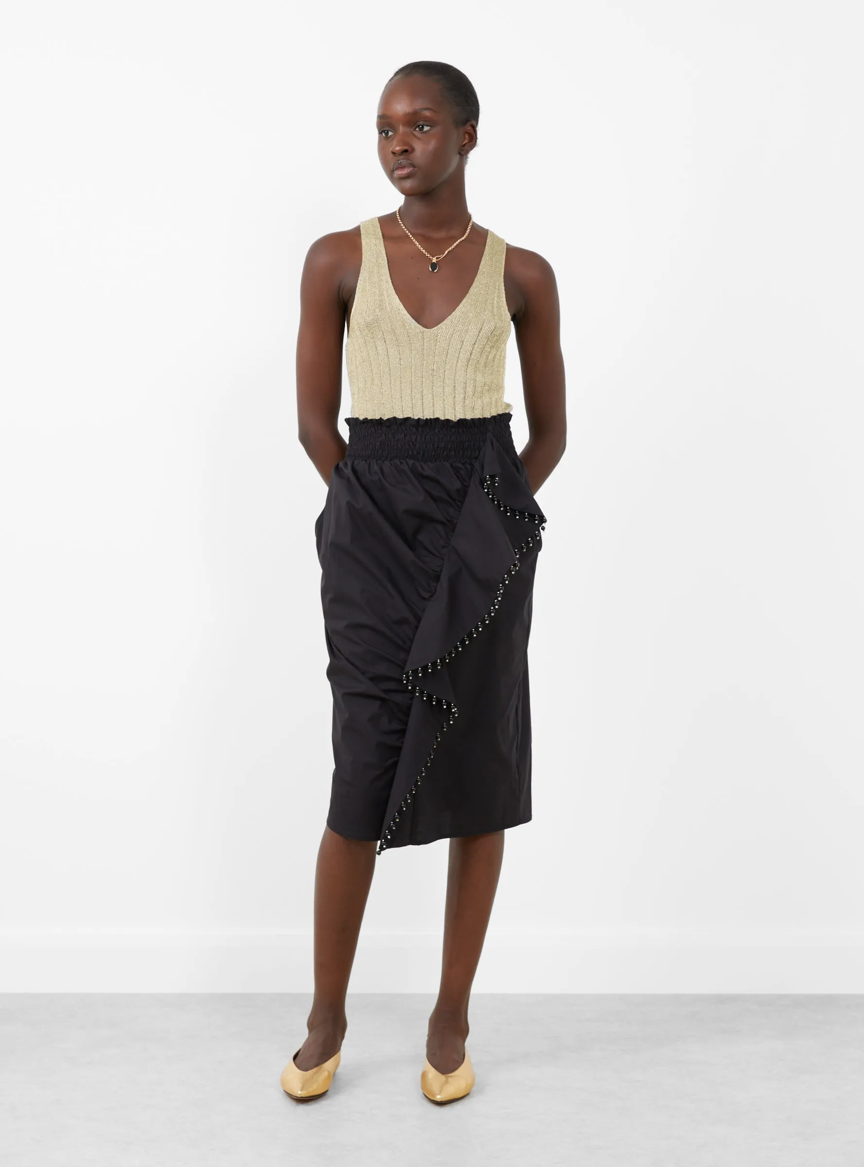 Sparrow Skirt Black sold by Garbstore product image thumbnail 2