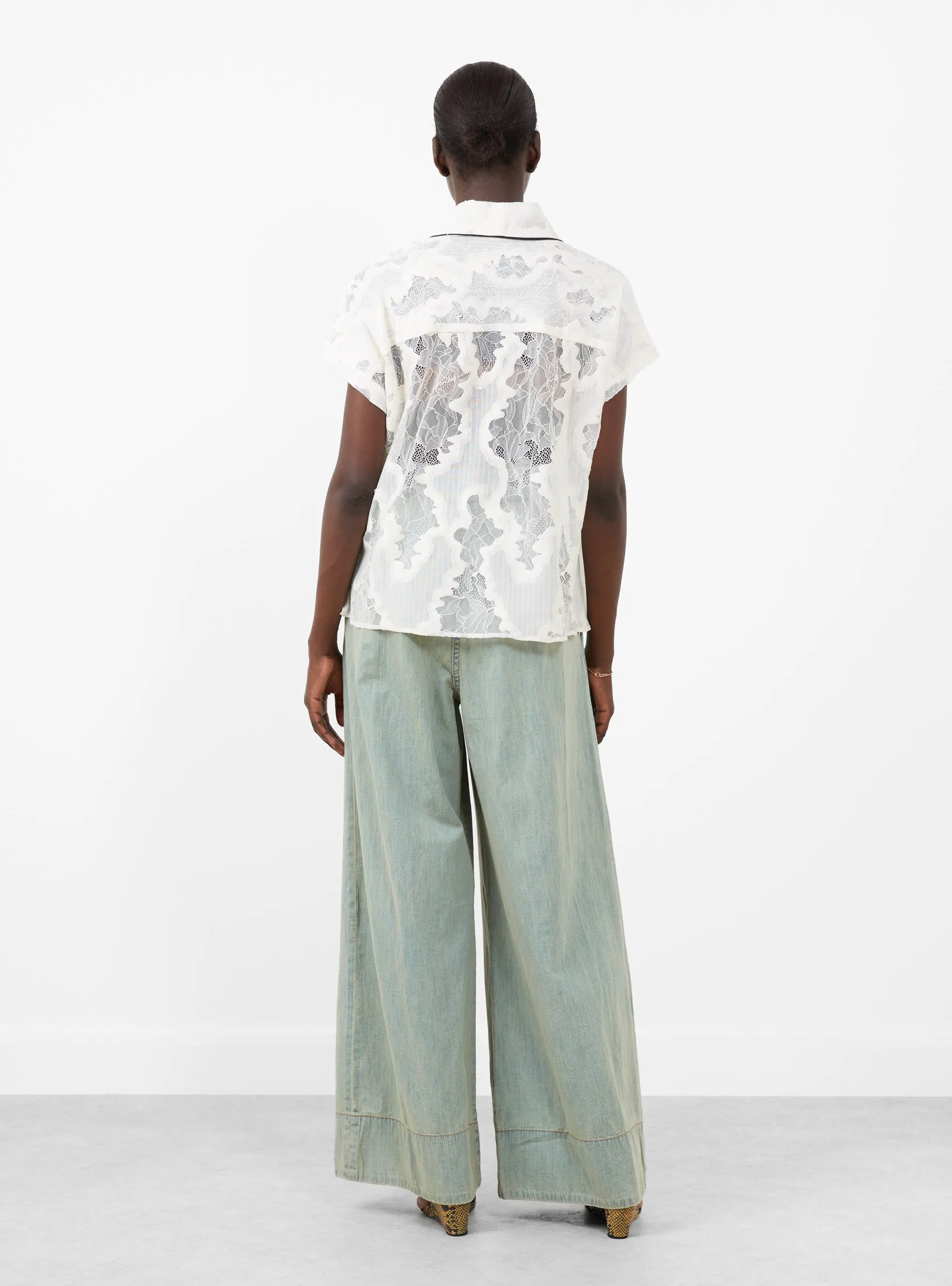 Neta Top Cream sold by Garbstore product image thumbnail 4