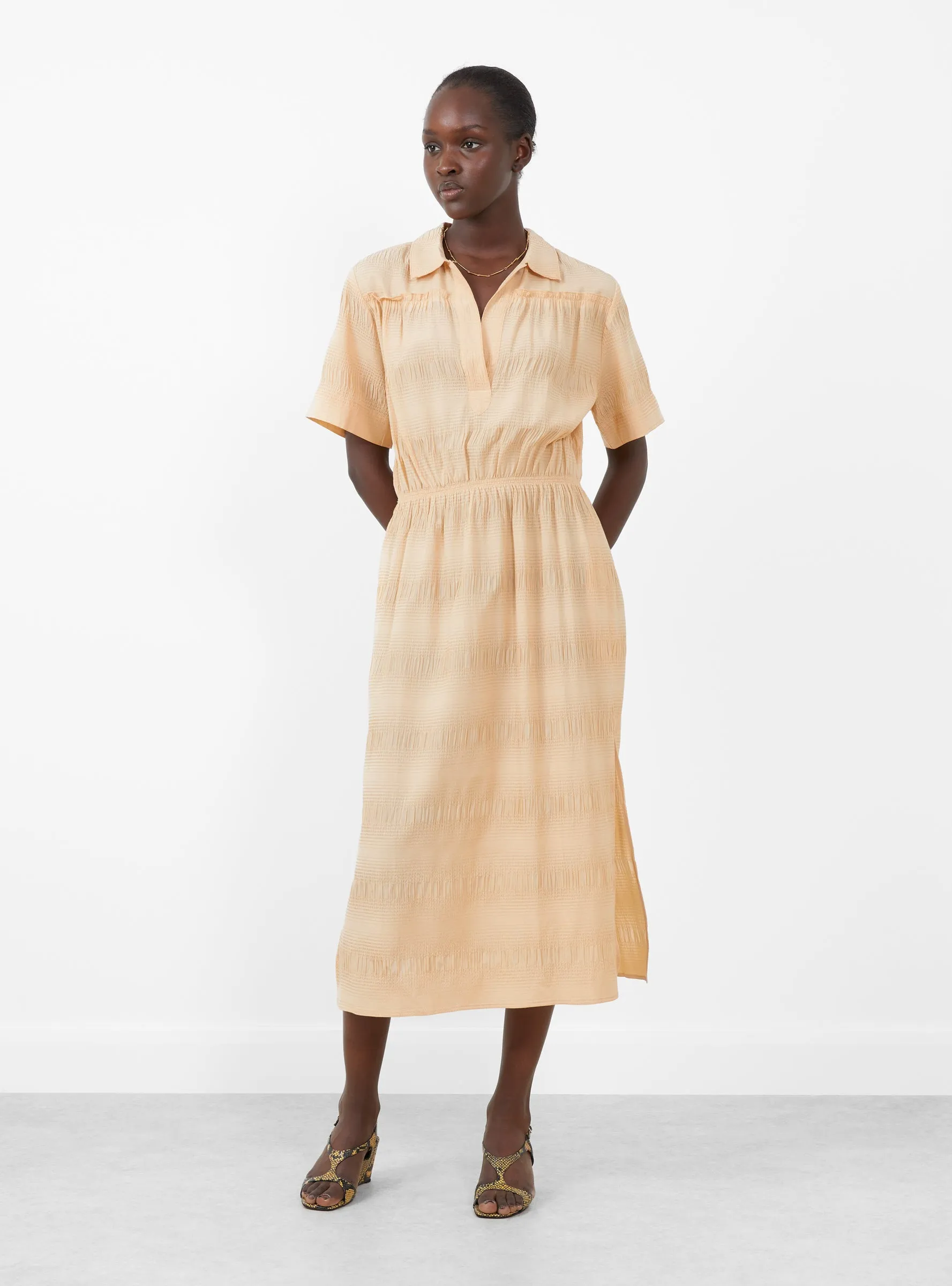 Urwin Dress Khaki sold by Garbstore product image thumbnail 2
