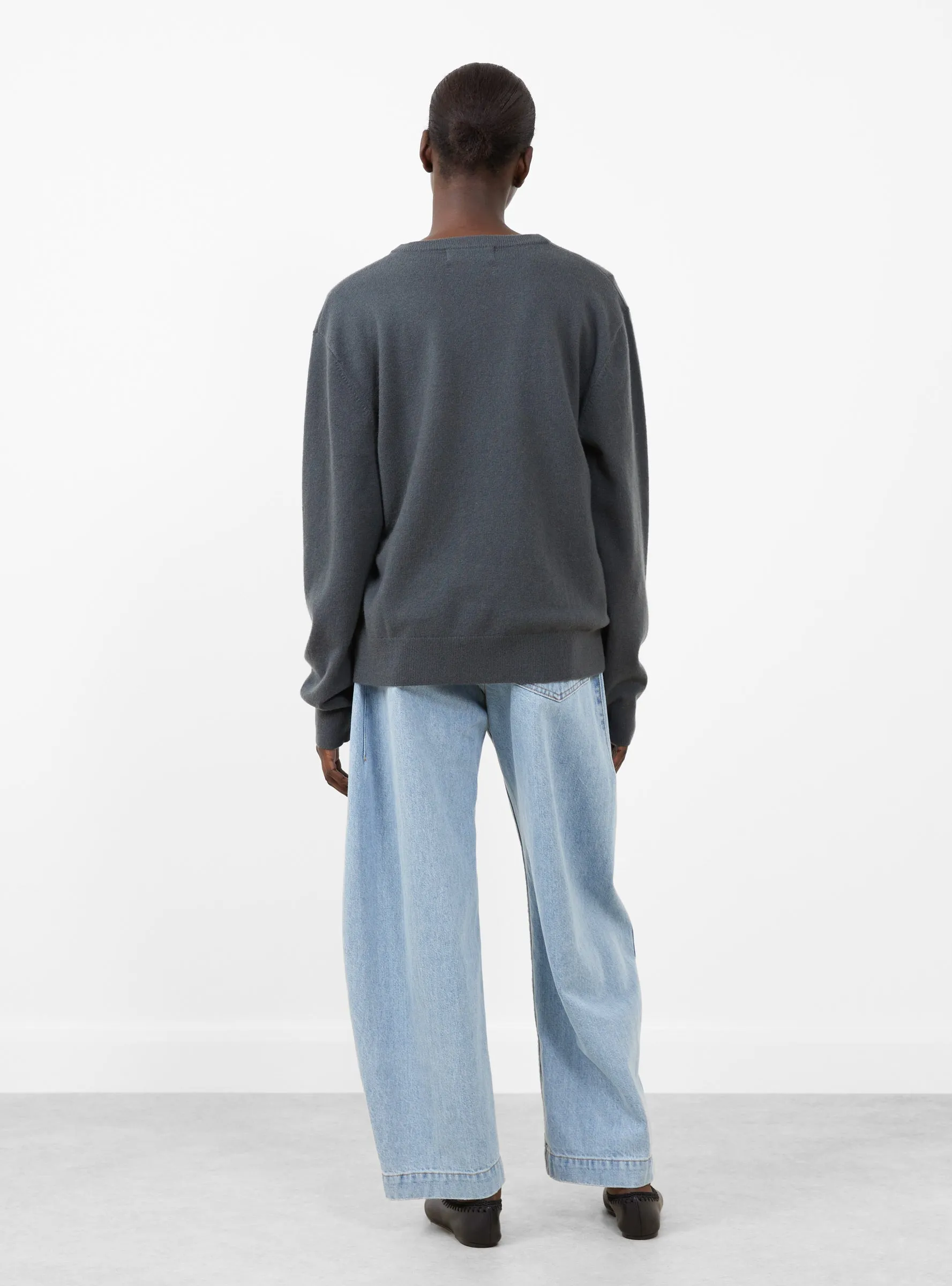 No 424 Jacob Knit Jumper Lake sold by Garbstore product image thumbnail 4