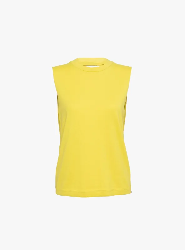 No 421 Player Knit Vest Sunny sold by Garbstore