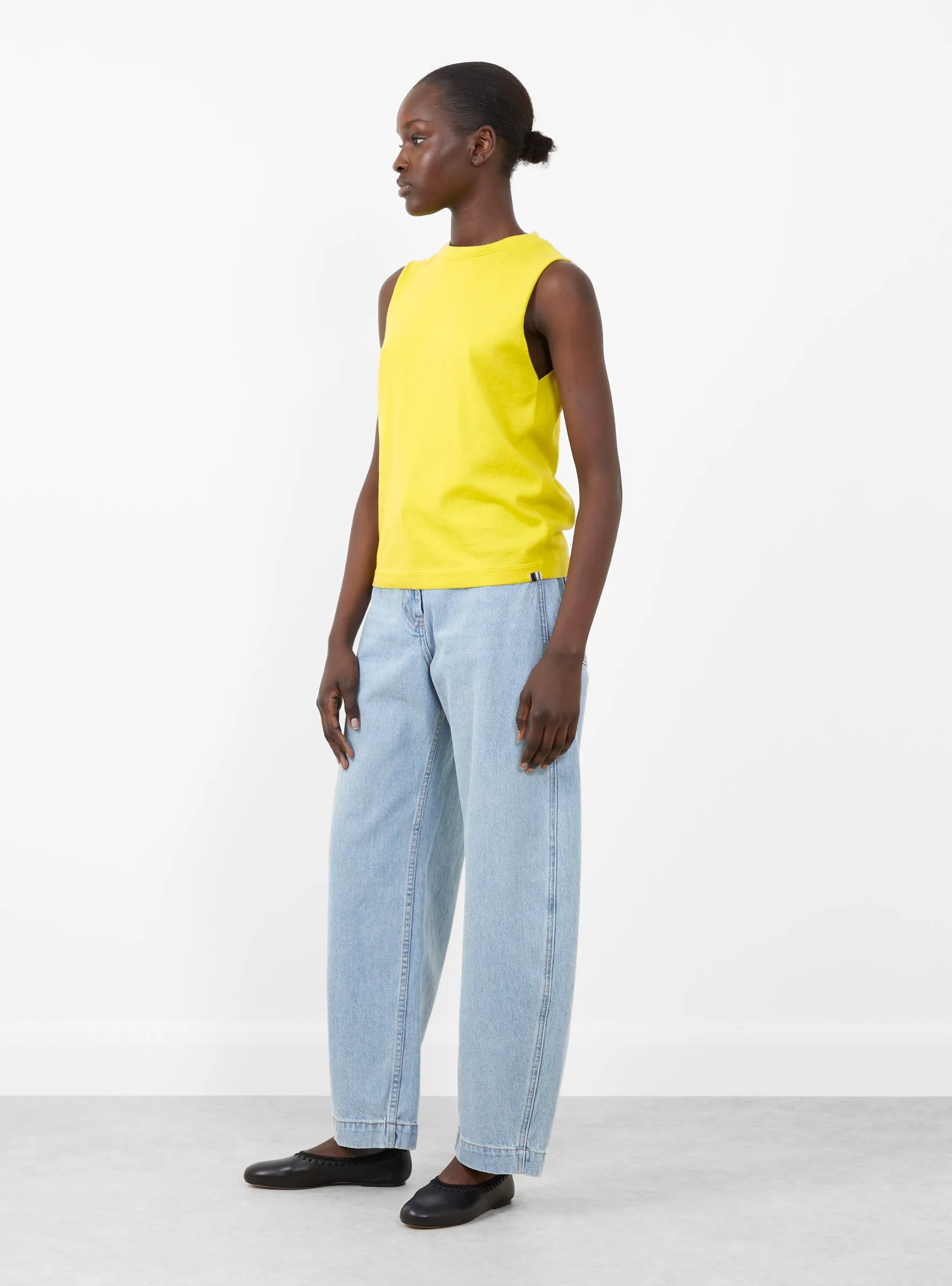 No 421 Player Knit Vest Sunny sold by Garbstore product image thumbnail 3