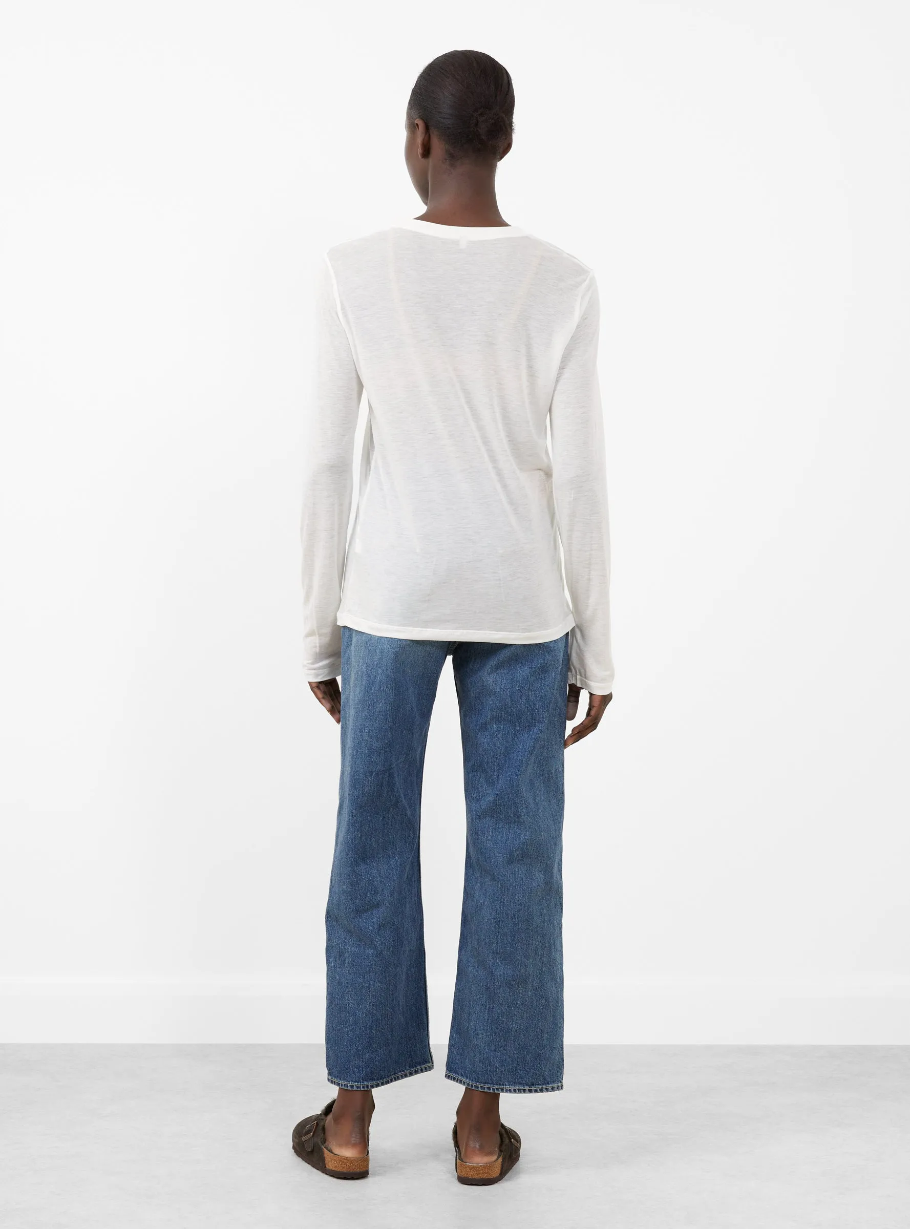 Long Sleeve Tee Undyed sold by Garbstore product image thumbnail 4